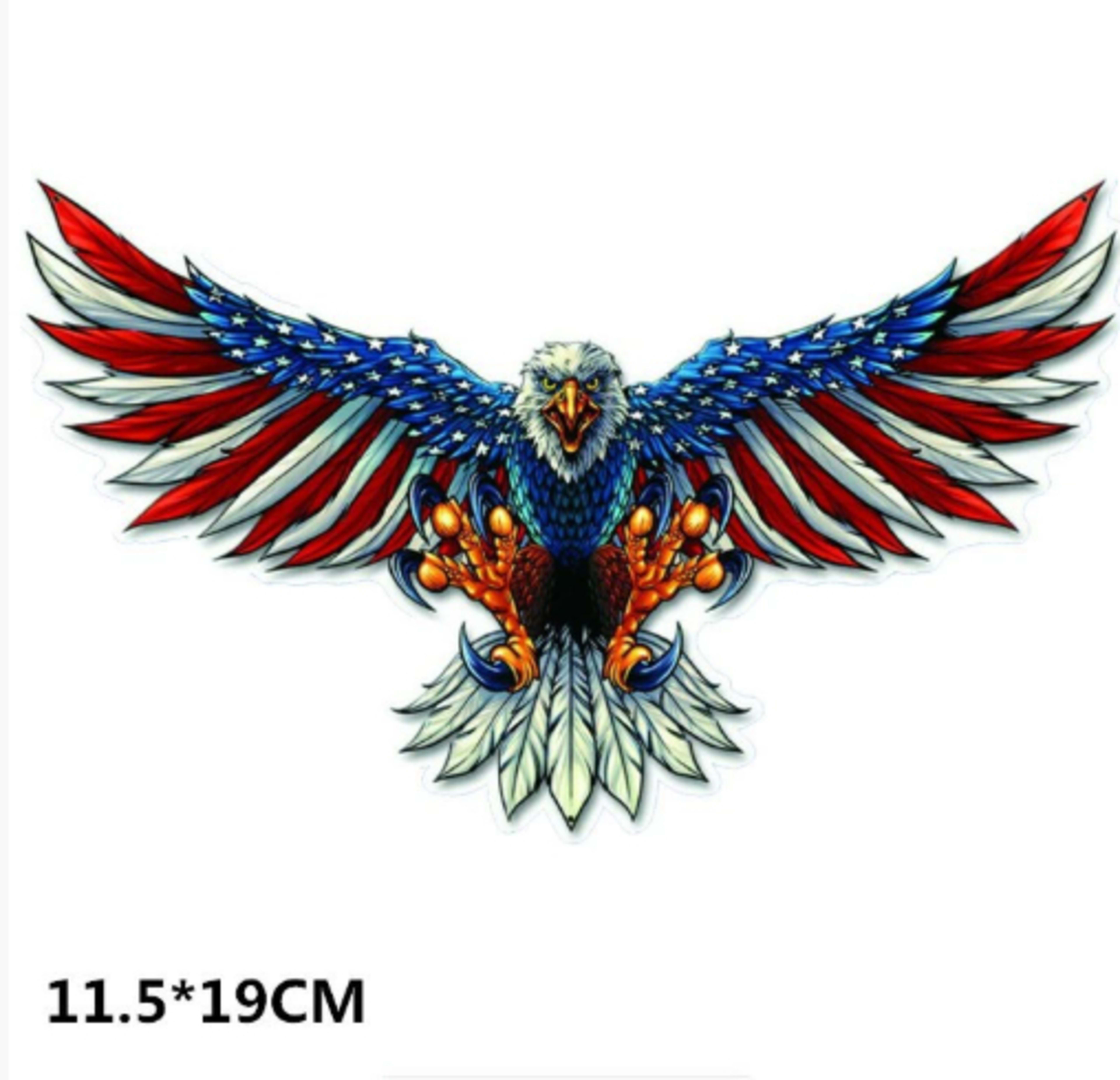 Eagle Reflective Personality Car Body Decoration Decals 3