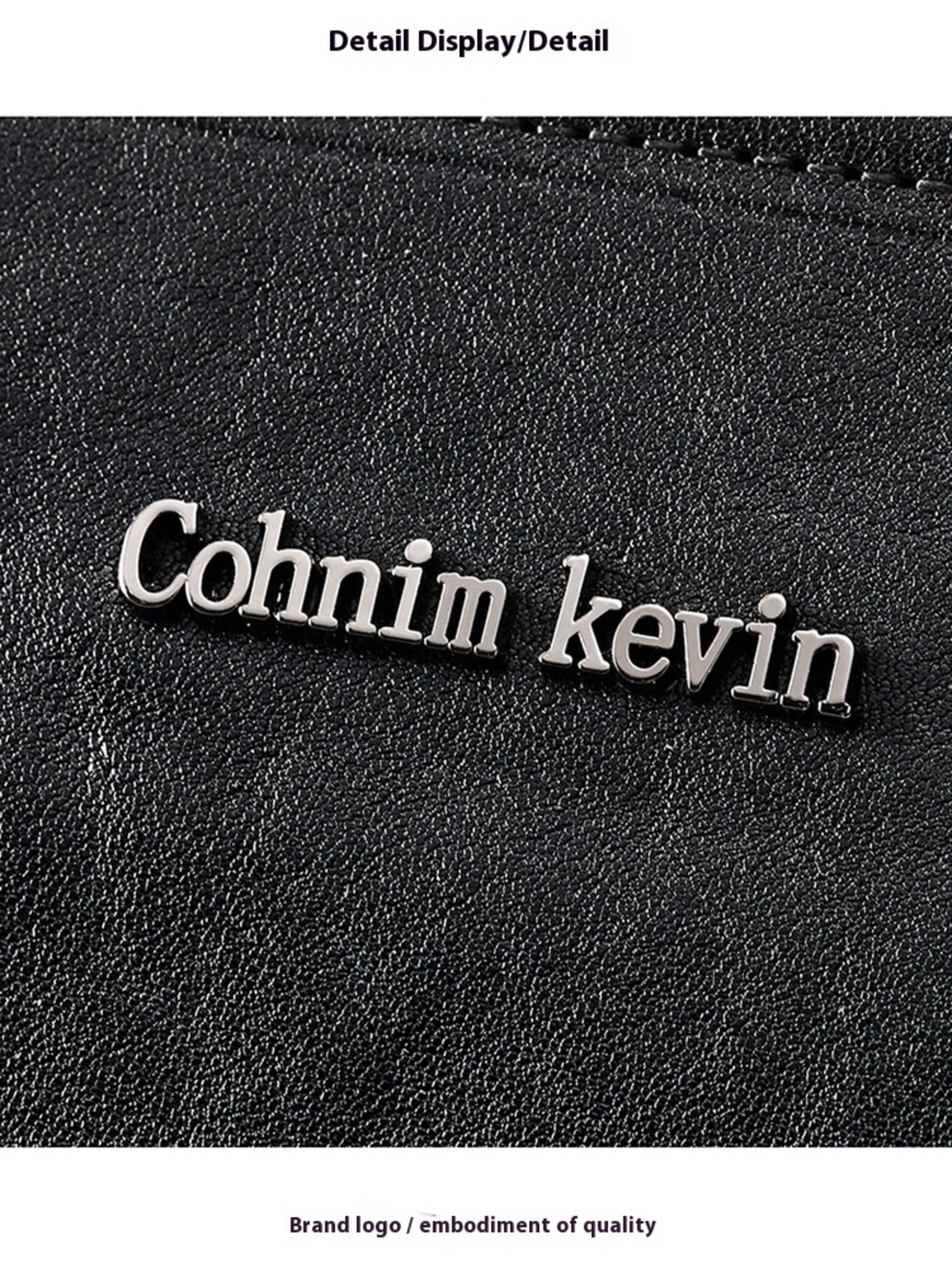 Men's Fashion Personalized Leather Messenger Bag 3