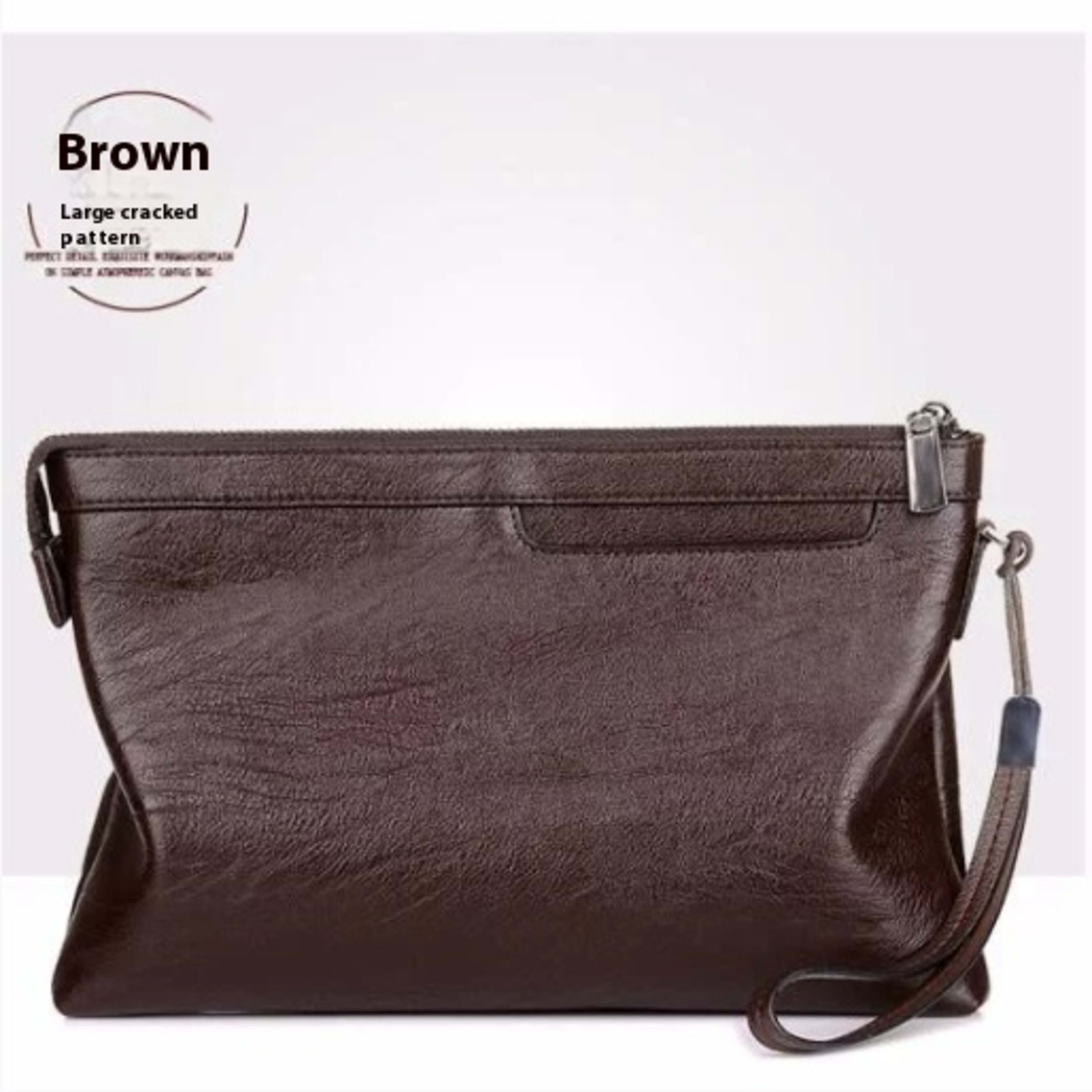 Men's Clutch Hair Clutch Street Casual Wrist Change Men's Bag 5