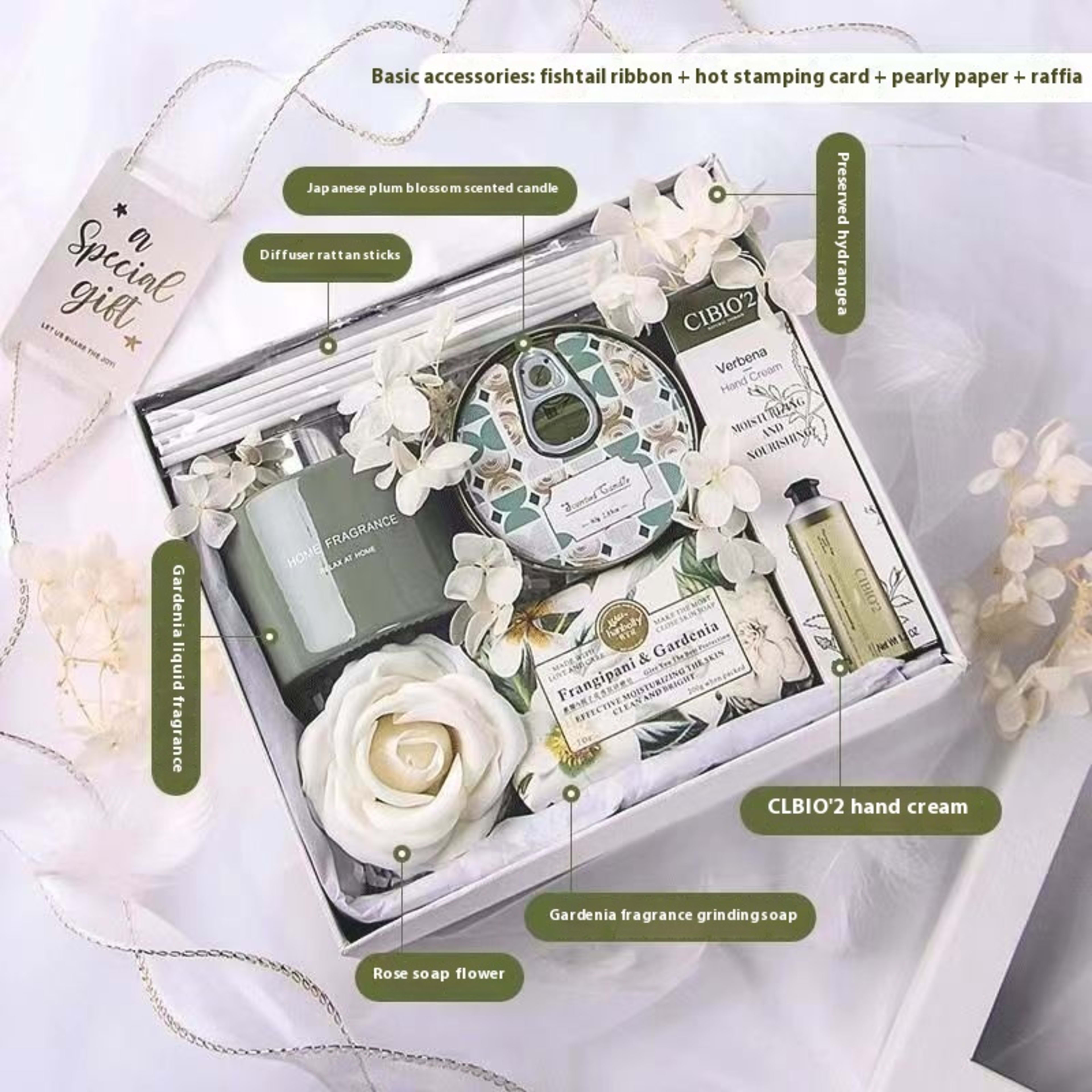 Sense Set Aromatherapy Gift Box Girlfriends' Gift Girls Birthday Gifts Marriage Engagement Gift 7