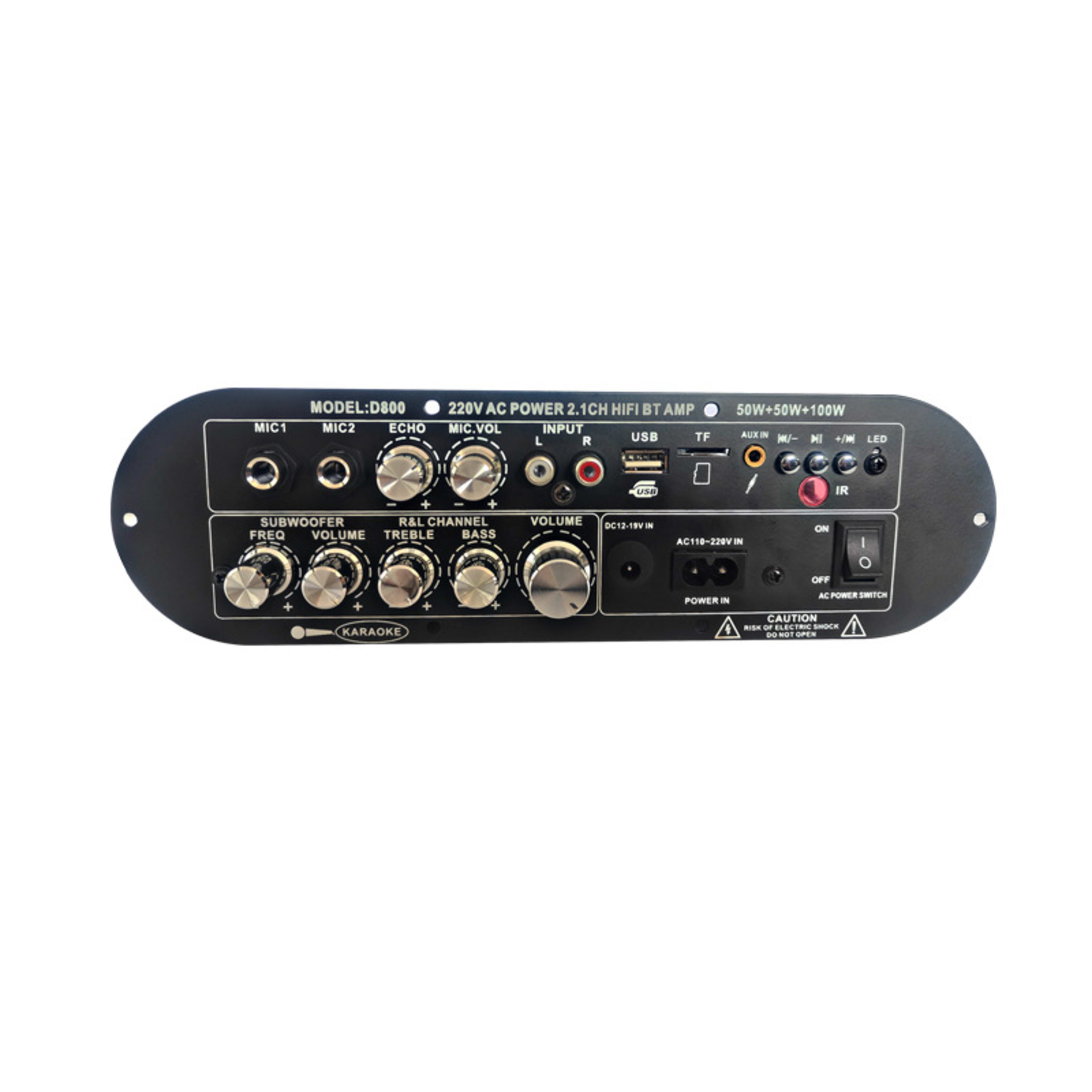 21 Channel Bluetooth Digital Amplifier Board High And Low Tone Super Dynamic Bass Boost High Power 5