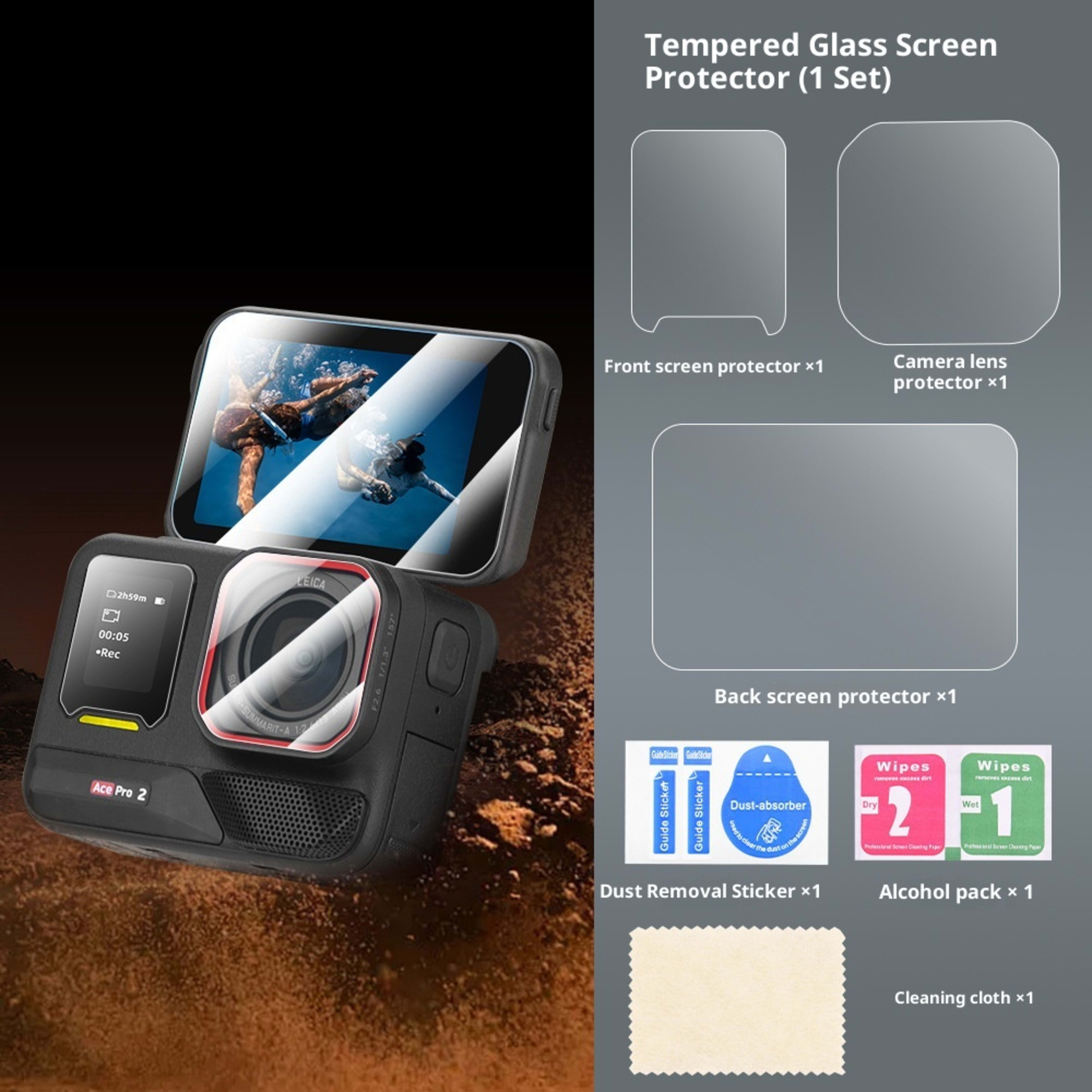 Camera Lens Explosion-proof Screen Protector Film Tempered Film Accessories 2