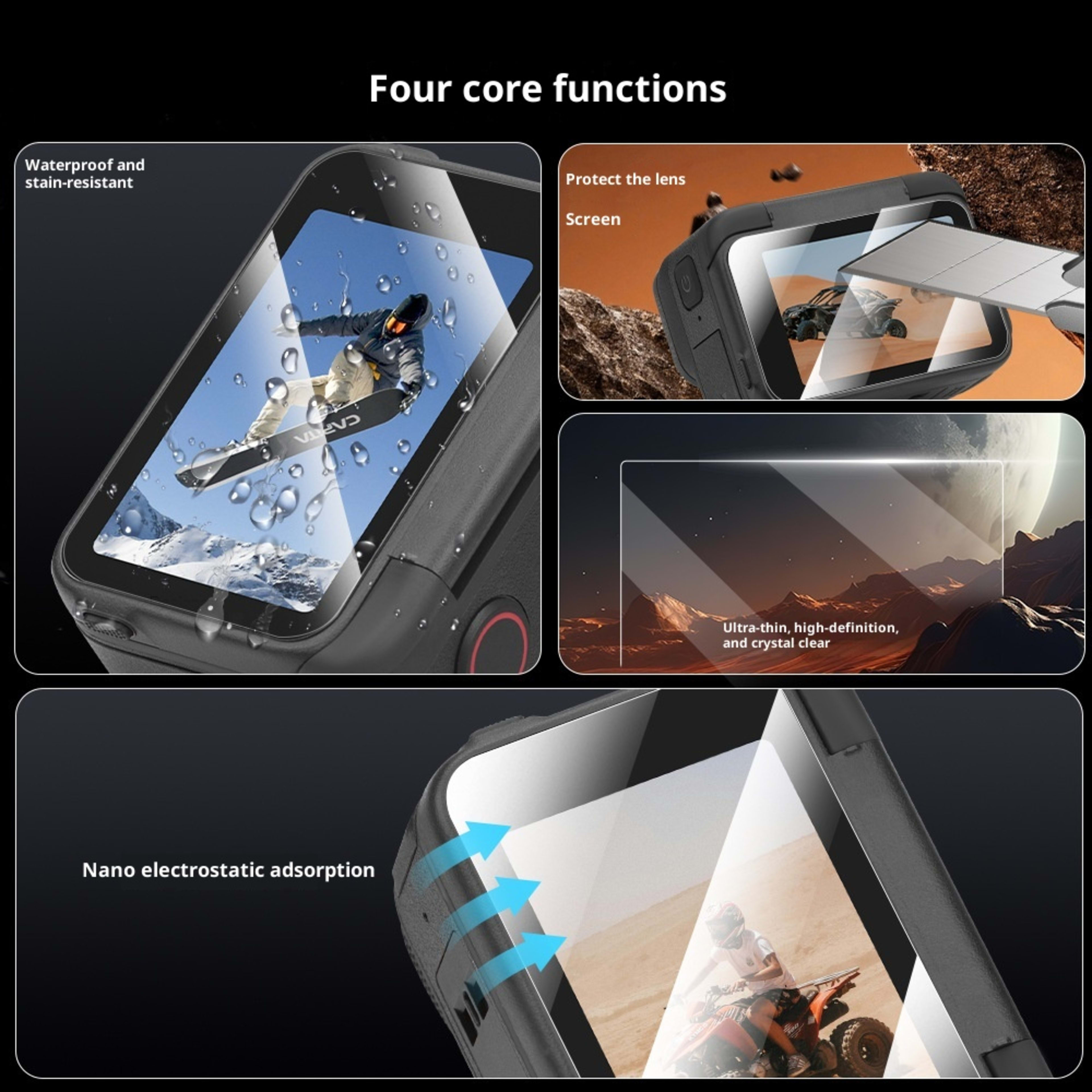 Camera Lens Explosion-proof Screen Protector Film Tempered Film Accessories