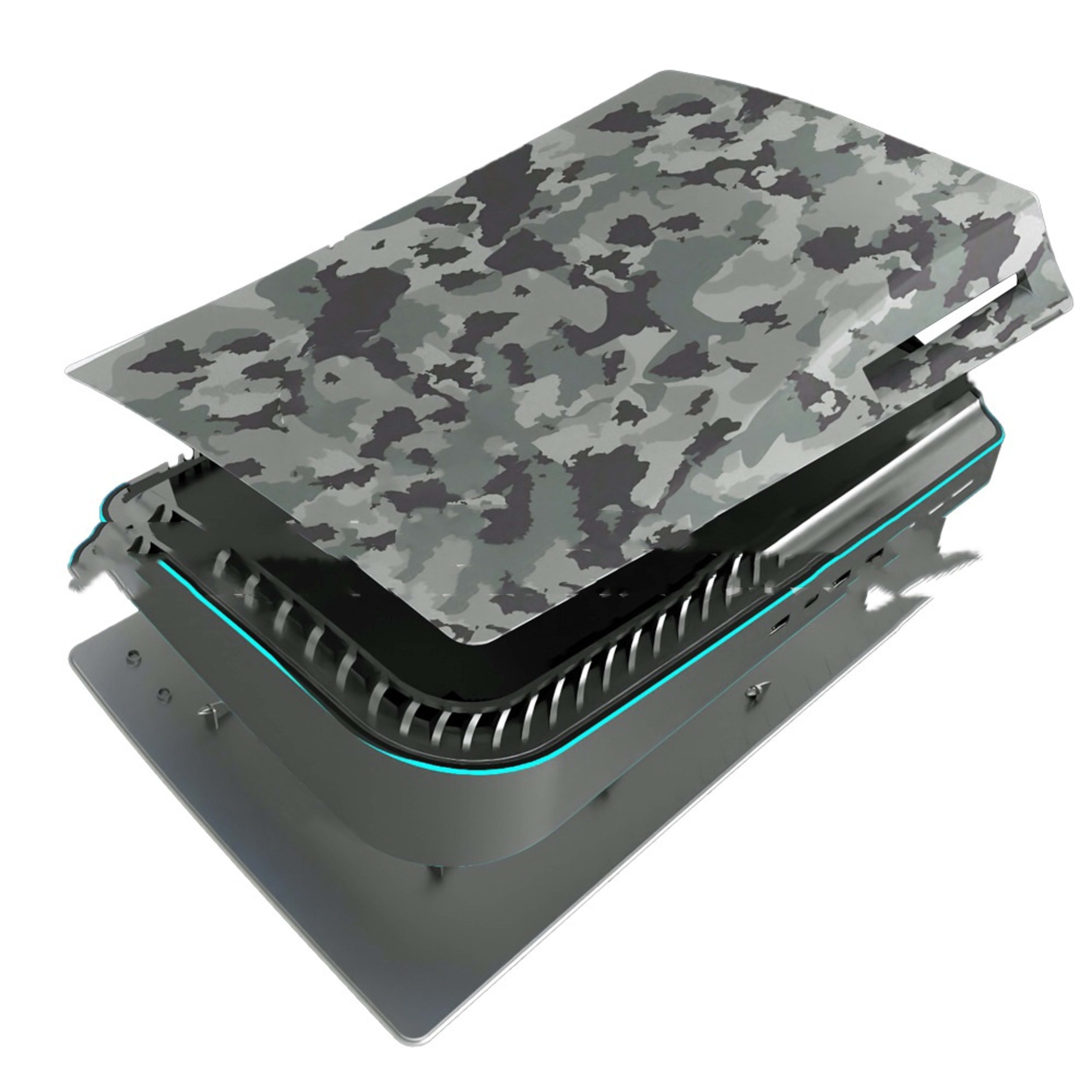 Ps5 Camouflage Shell With Cooling Hole