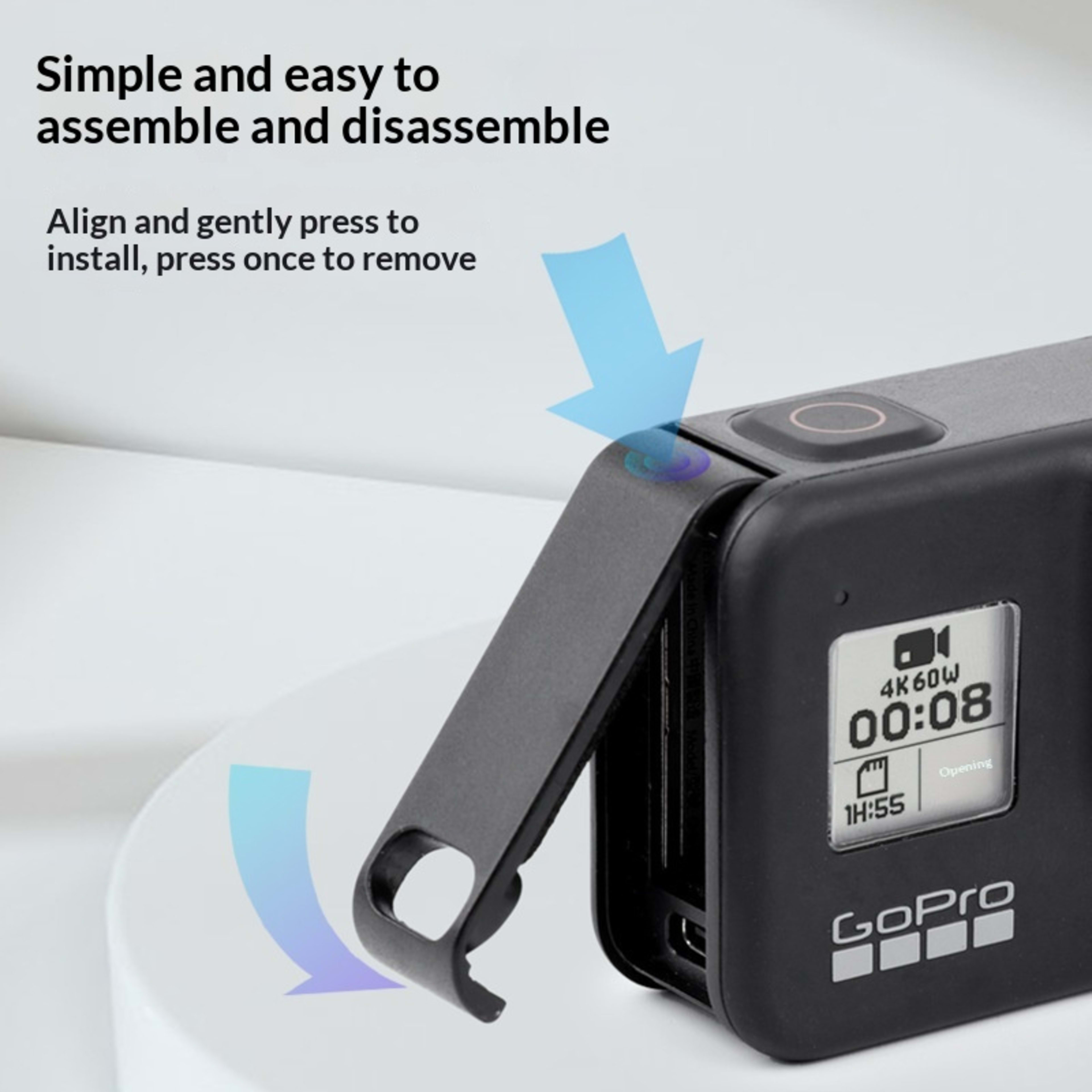 Camera Battery Replacement Cover Heat Dissipation Accessory 2