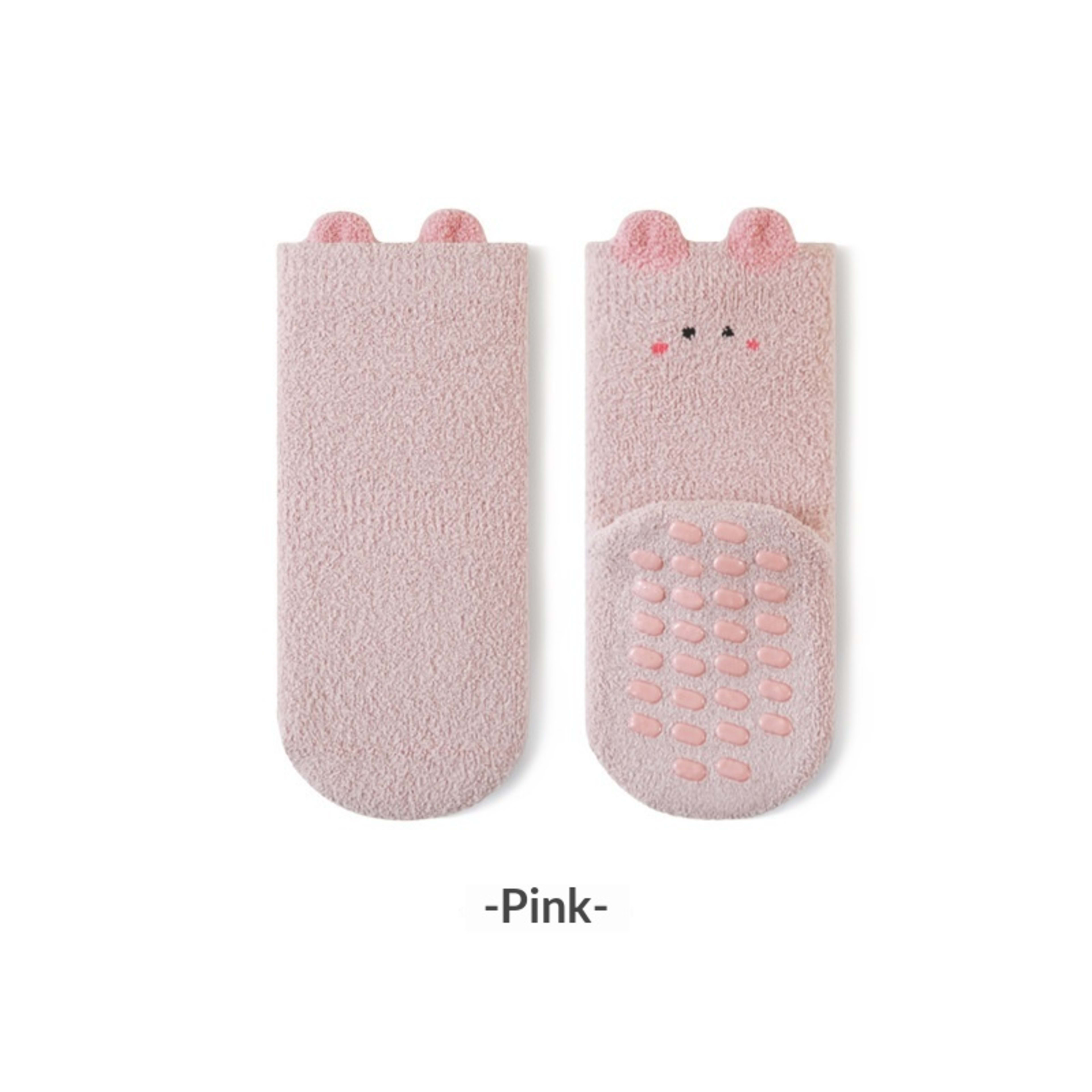 Learning Socks Cartoon Home Socks Children Fleece-lined