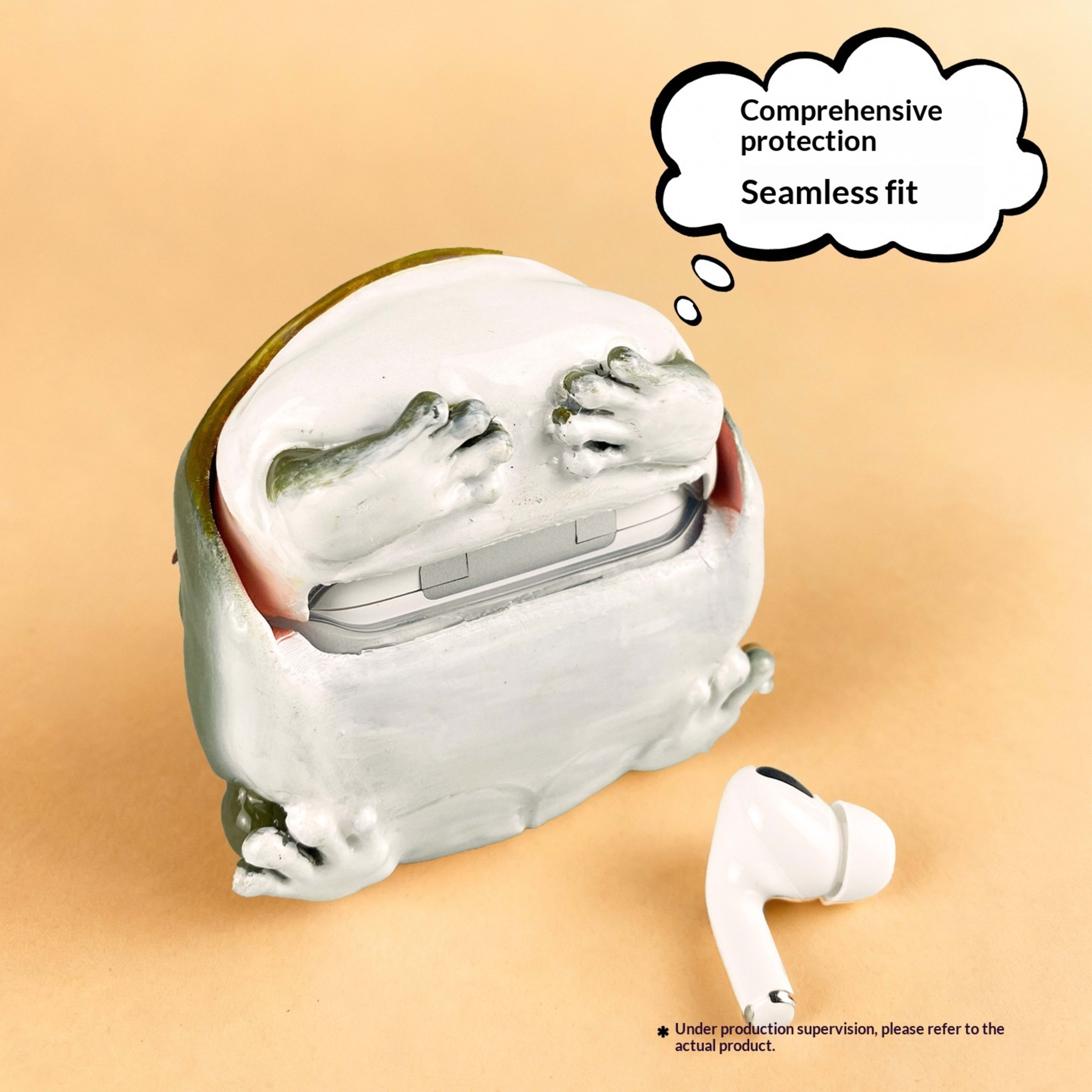 Ugly Frog Handmade Headphone Case Niche Premium Cover 2