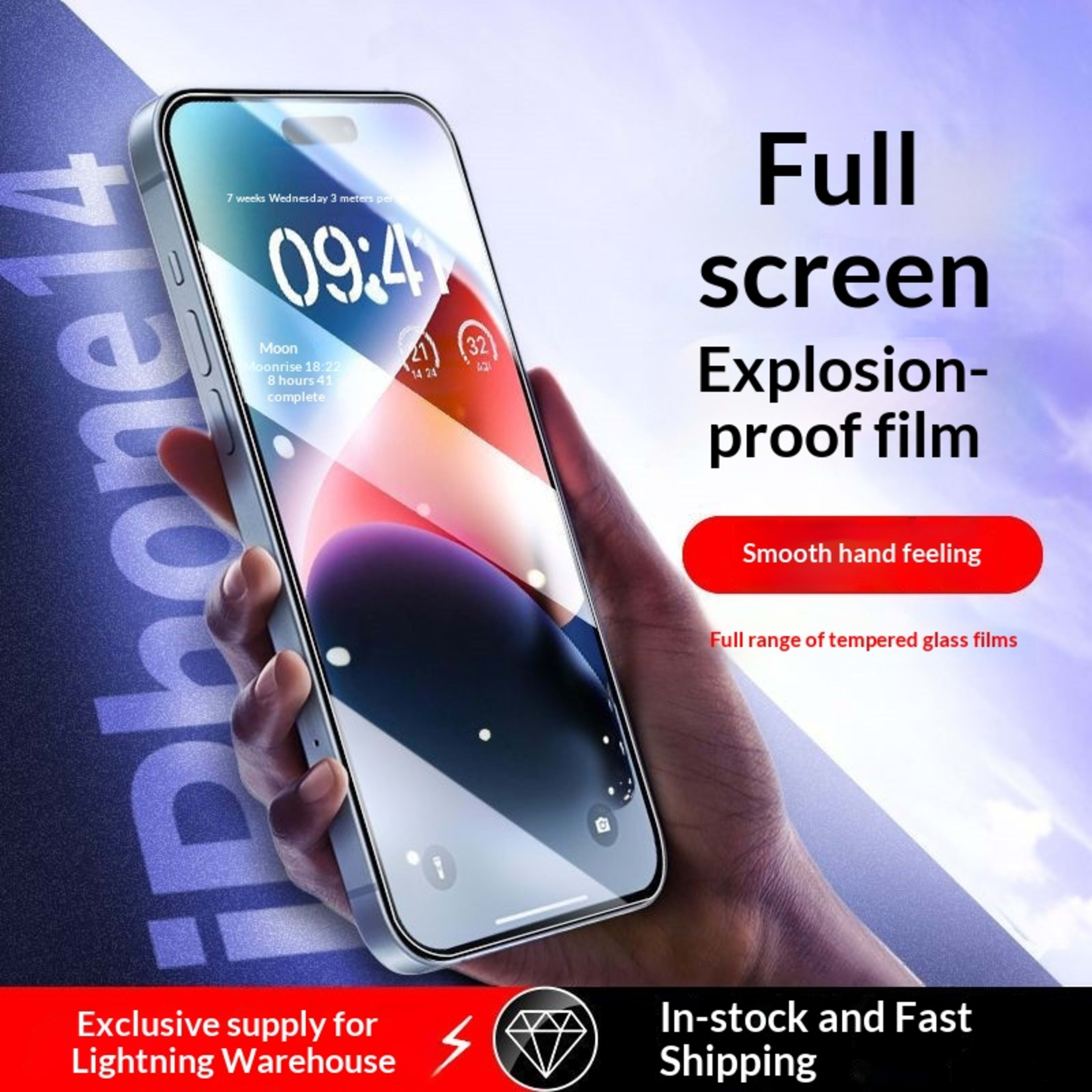 Tempered Glass Screen Protector With Drop And Privacy Protection 4