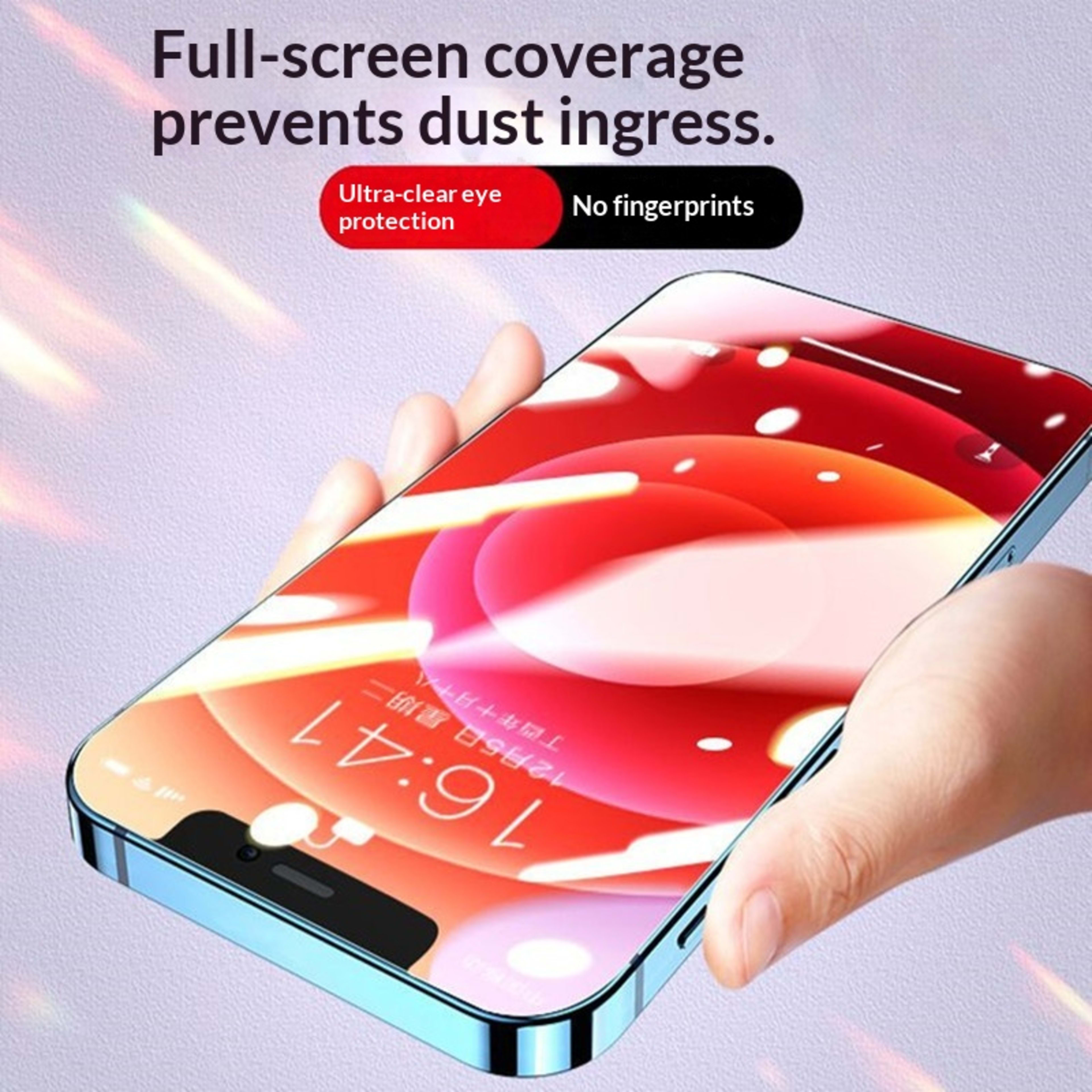 Tempered Glass Screen Protector With Drop And Privacy Protection 6
