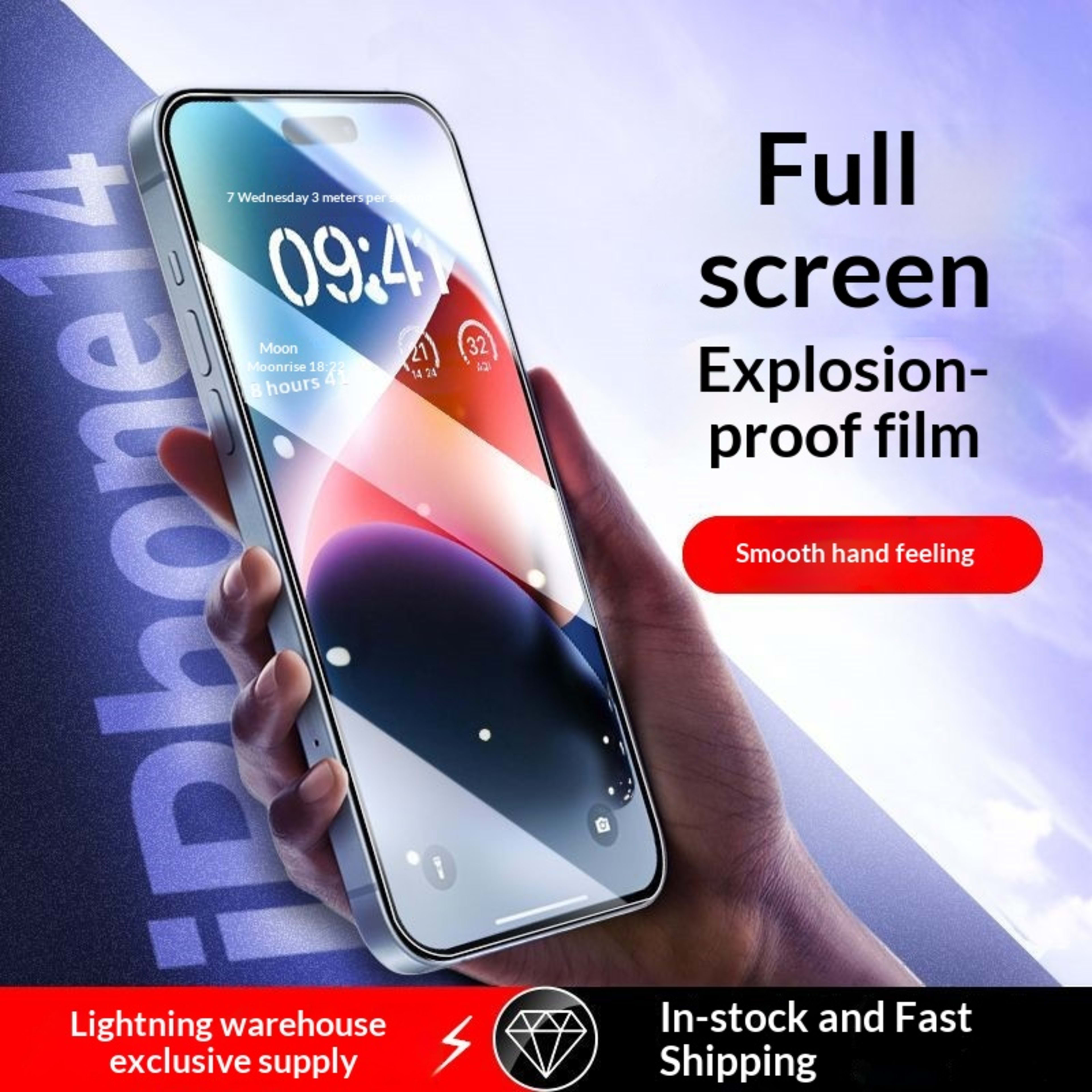 Tempered Glass Screen Protector With Drop And Privacy Protection 3