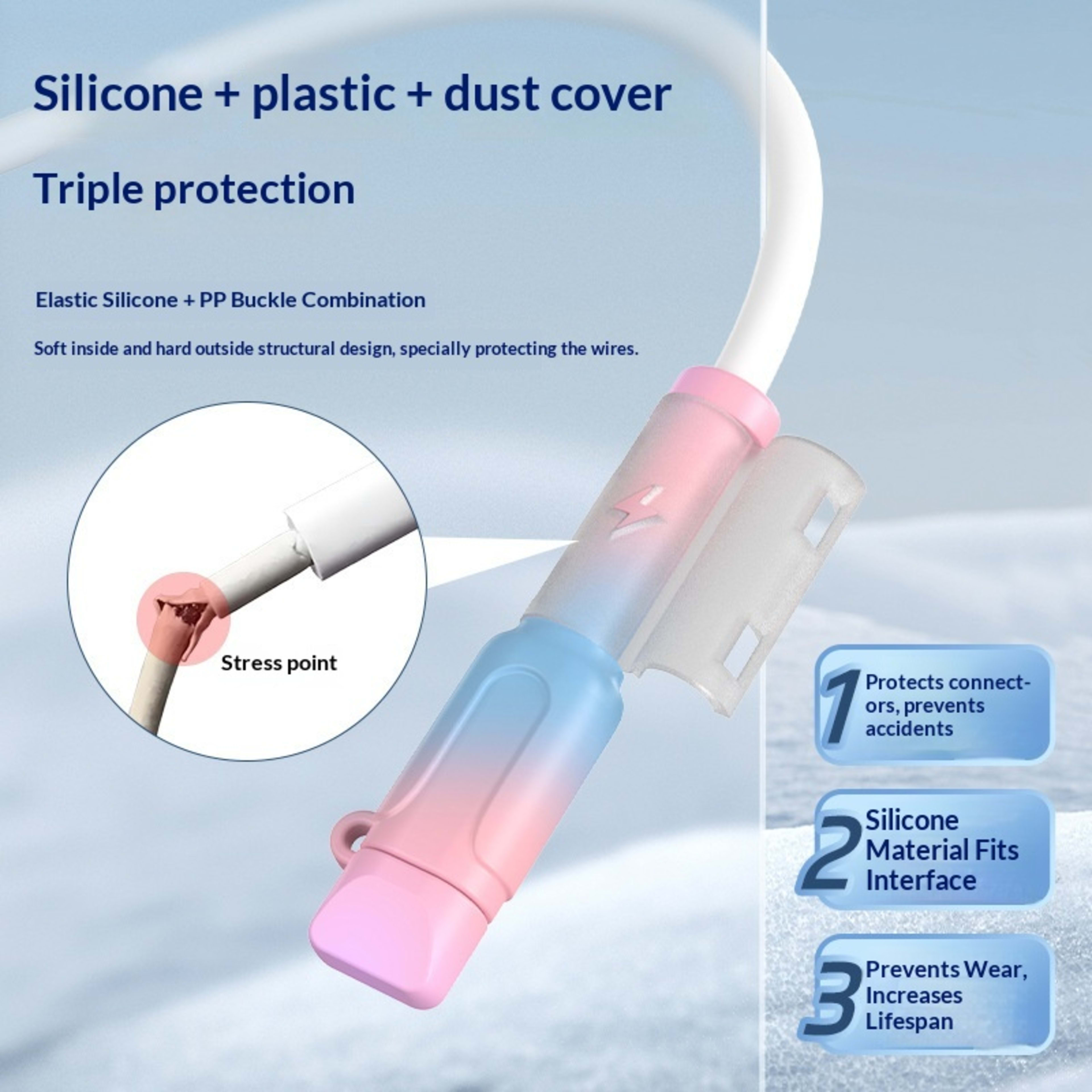 Data Cable Protector, Charging Cable Protector, Anti-bending Connector 27