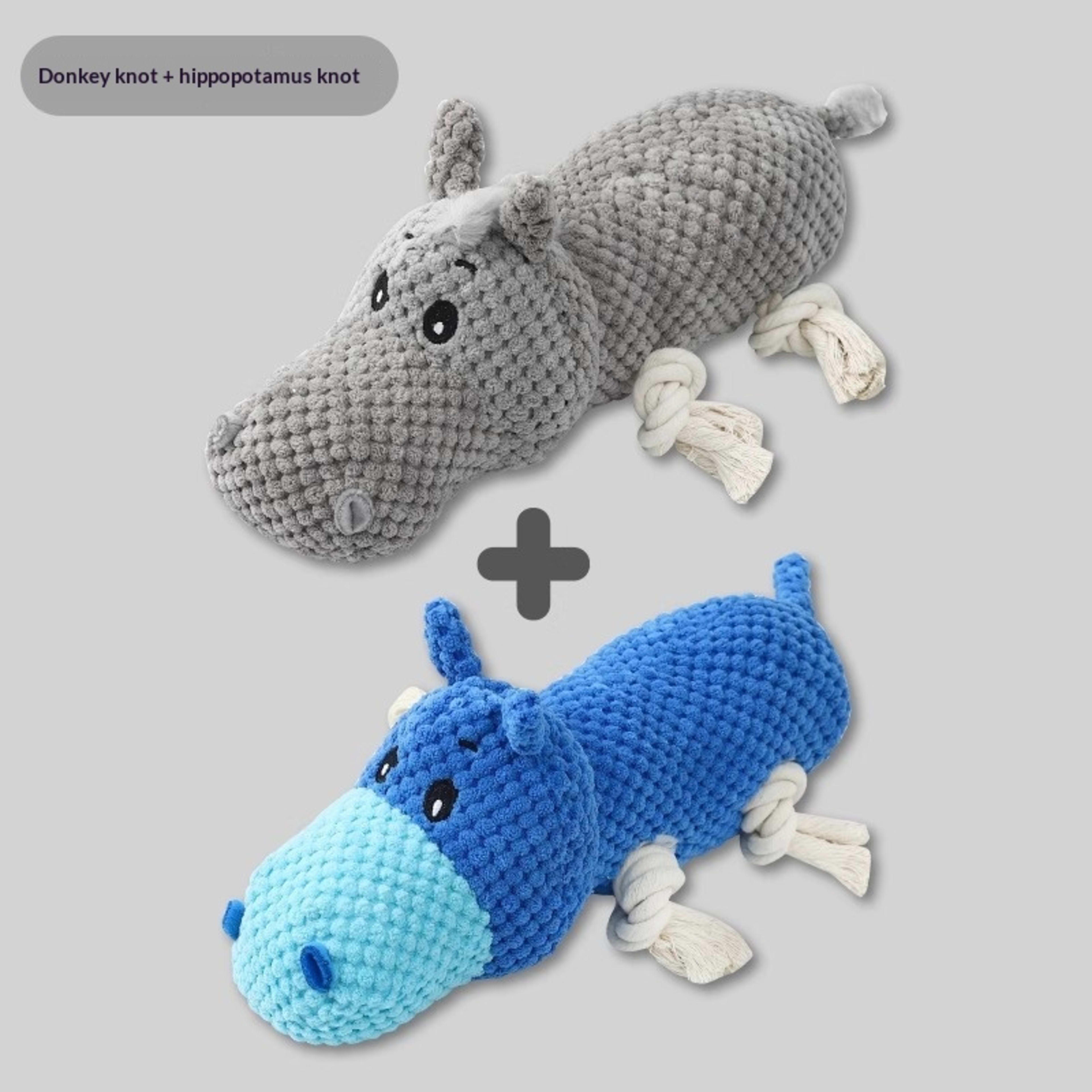 Chewing And Teeth-cleaning Plush Pet Toy With Sound 10
