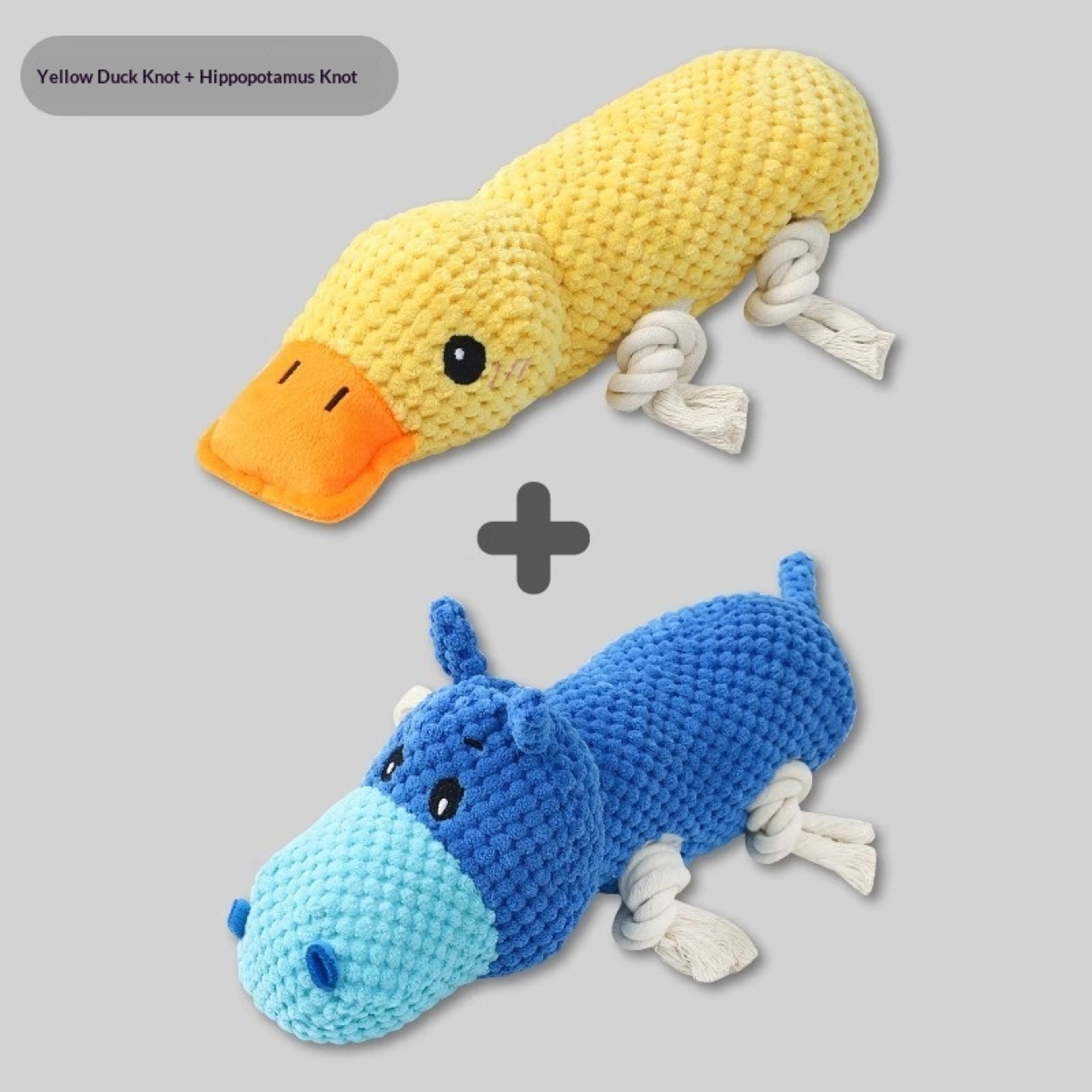 Chewing And Teeth-cleaning Plush Pet Toy With Sound 2