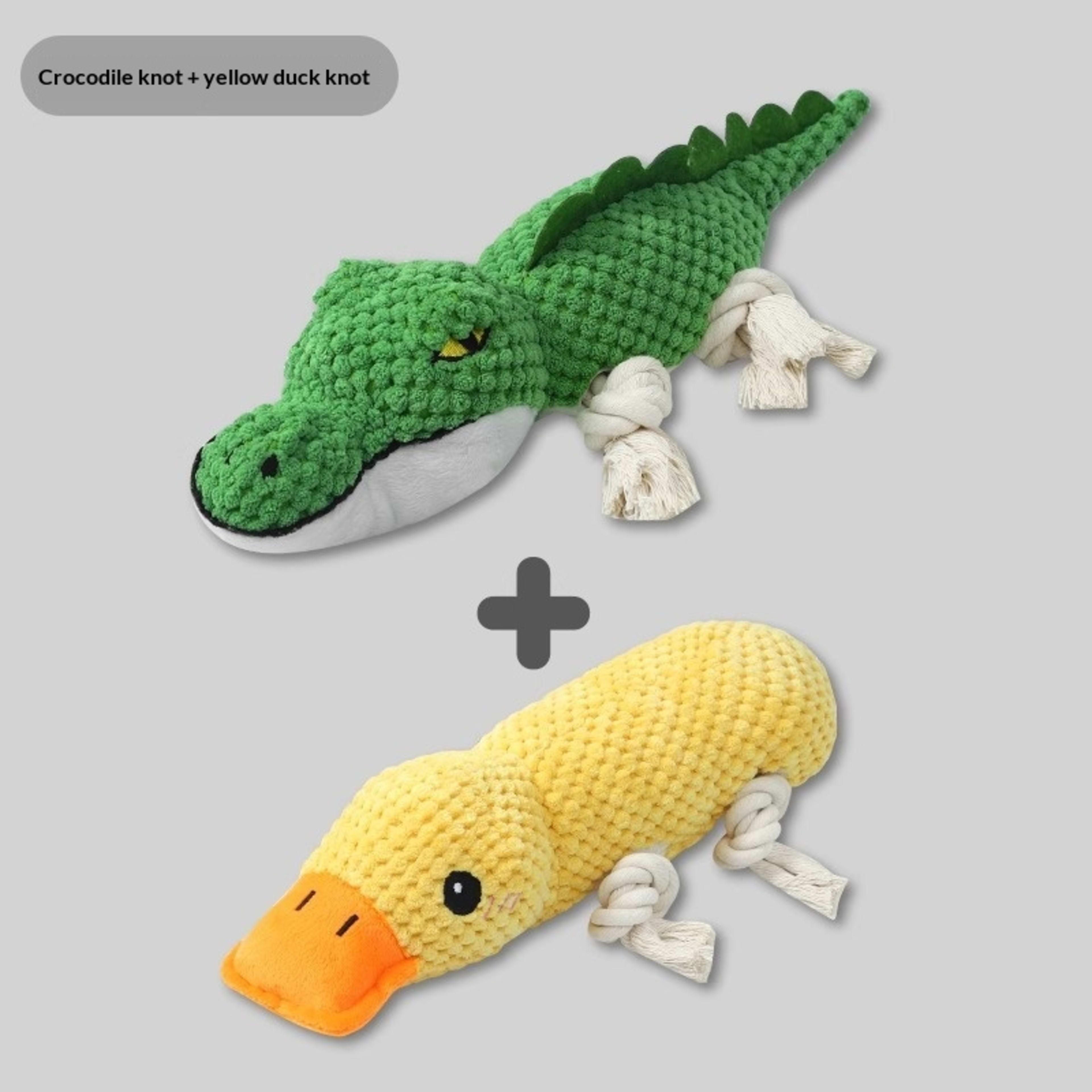Chewing And Teeth-cleaning Plush Pet Toy With Sound 5