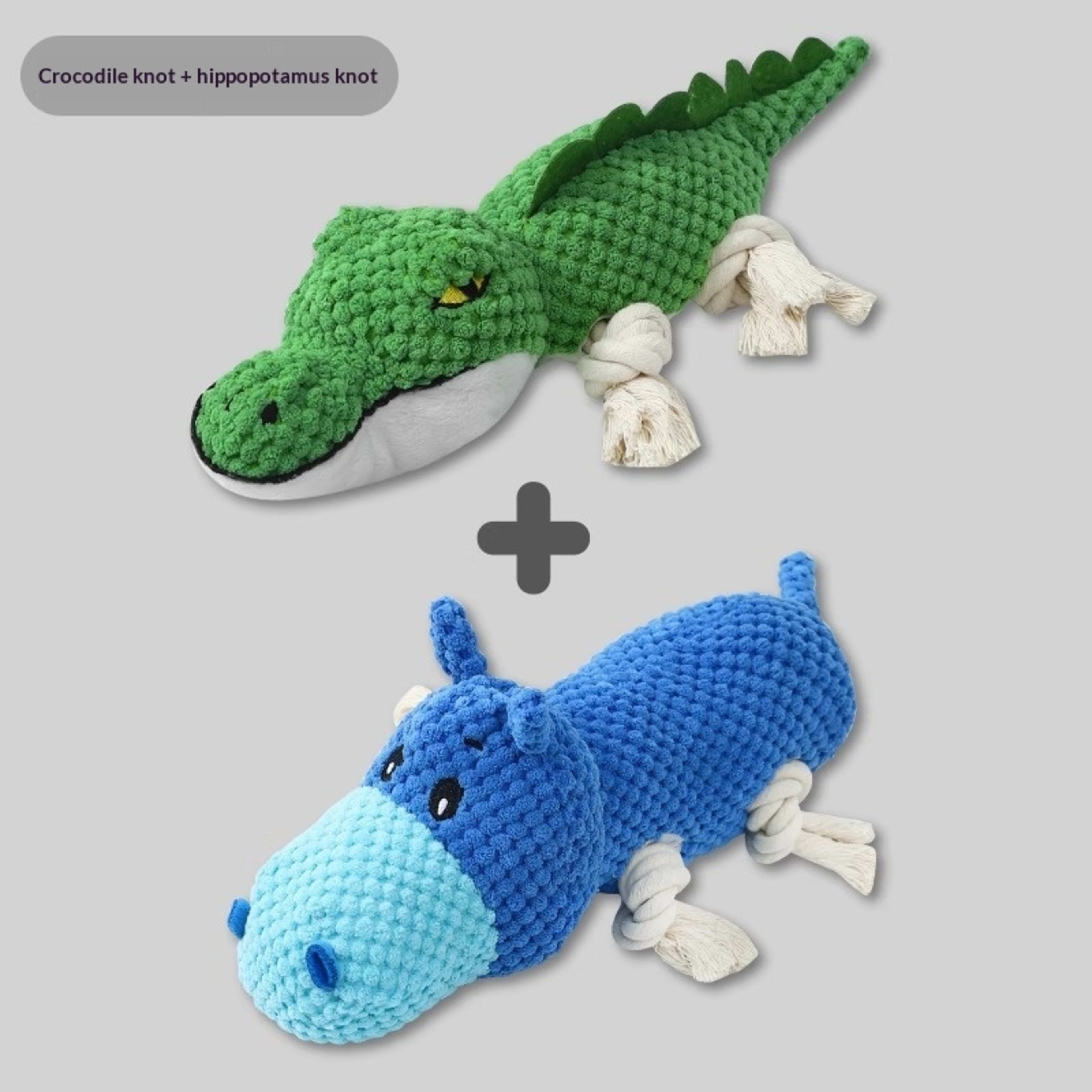 Chewing And Teeth-cleaning Plush Pet Toy With Sound 13