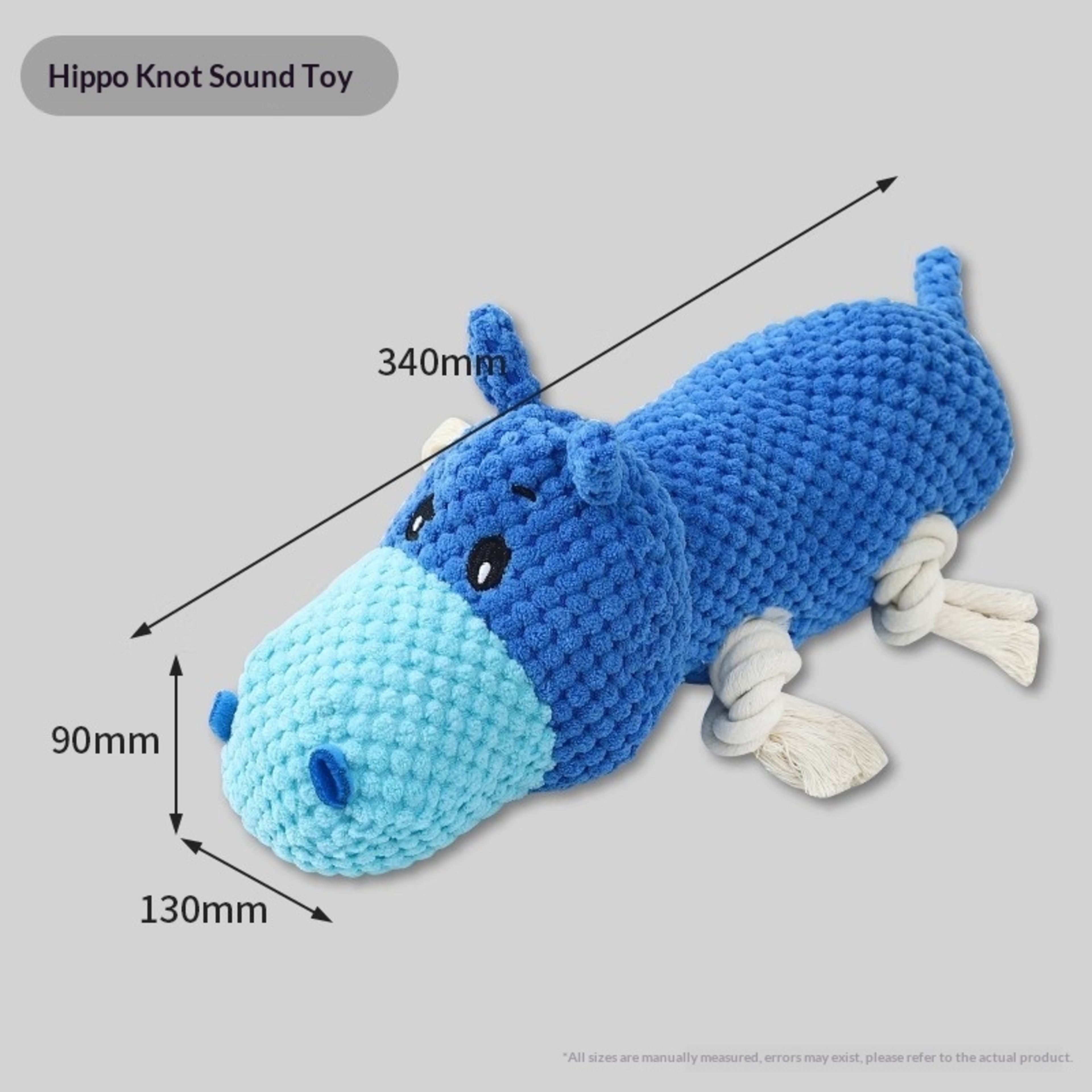 Chewing And Teeth-cleaning Plush Pet Toy With Sound 7