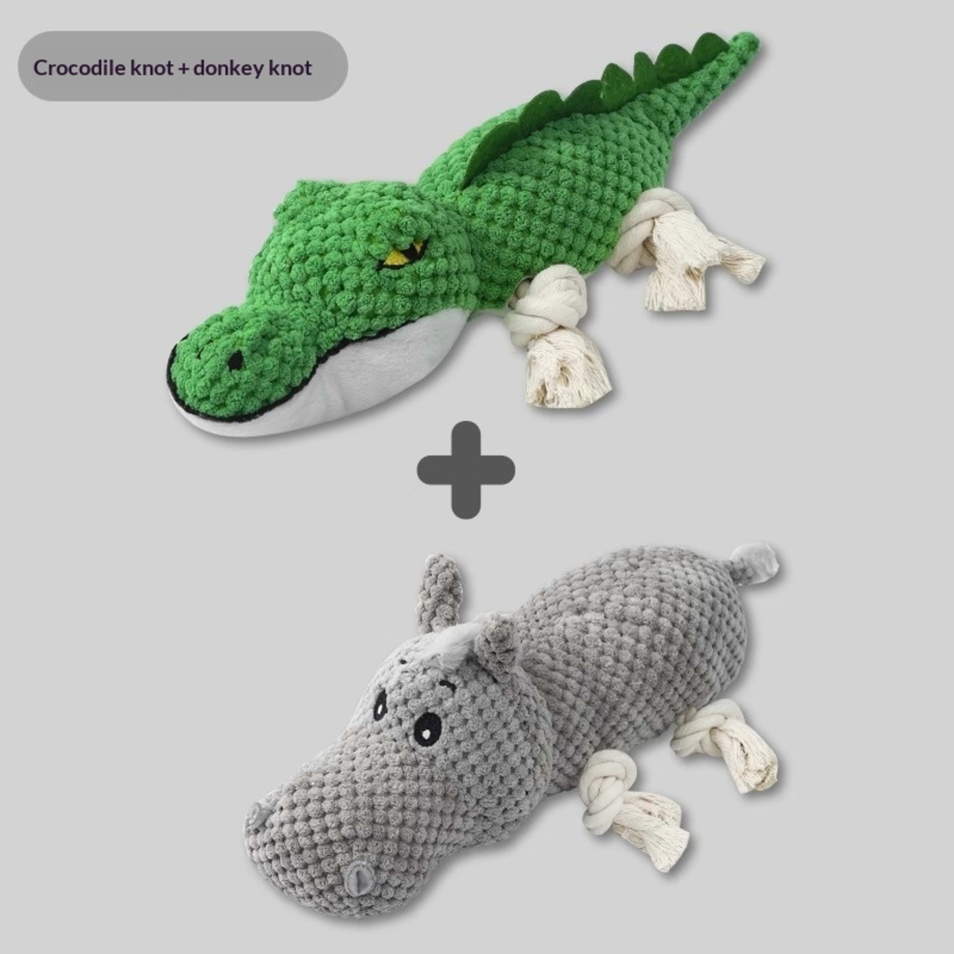 Chewing And Teeth-cleaning Plush Pet Toy With Sound 14