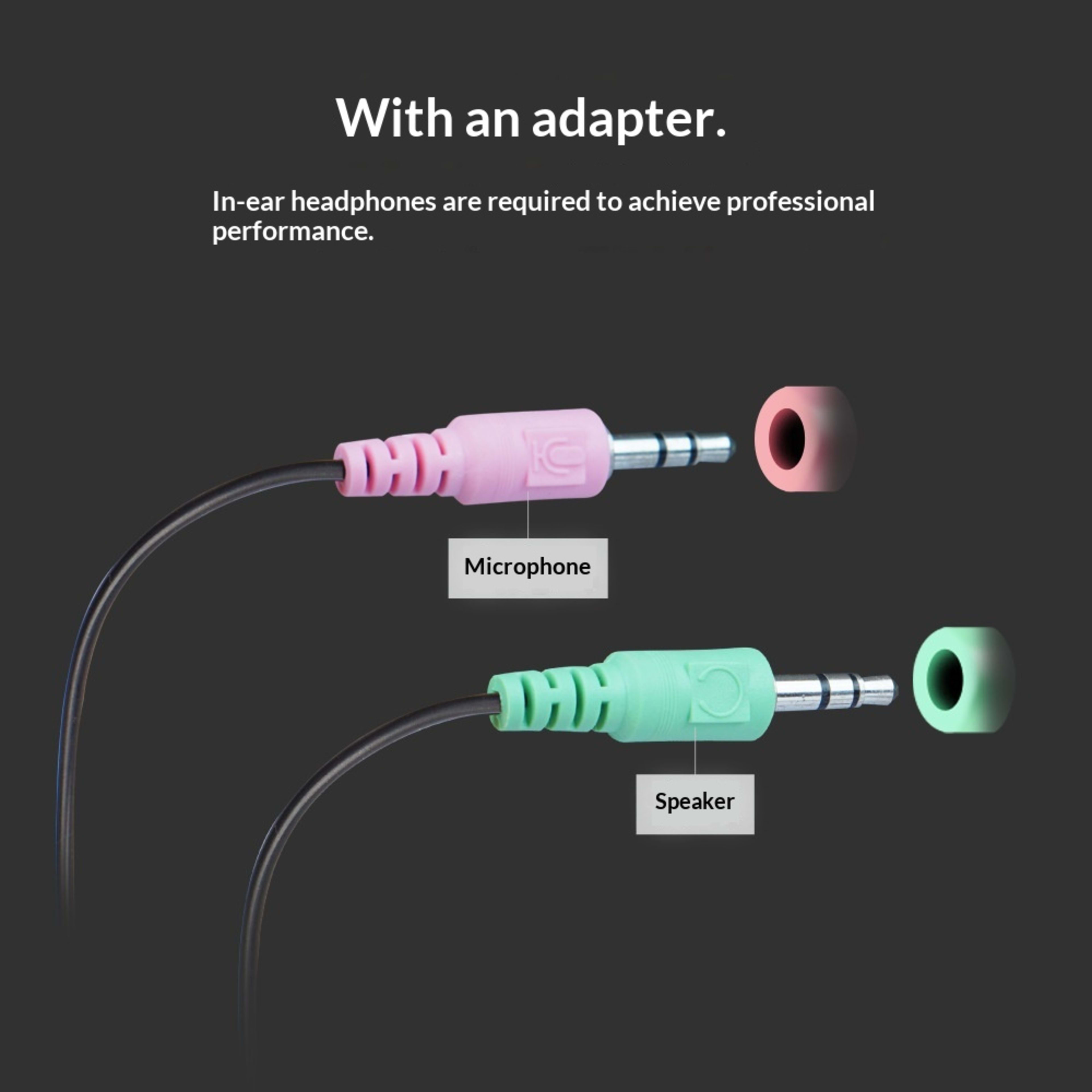 Computer Splitter Cable 1-to-2 Microphone Adapter Cable 6