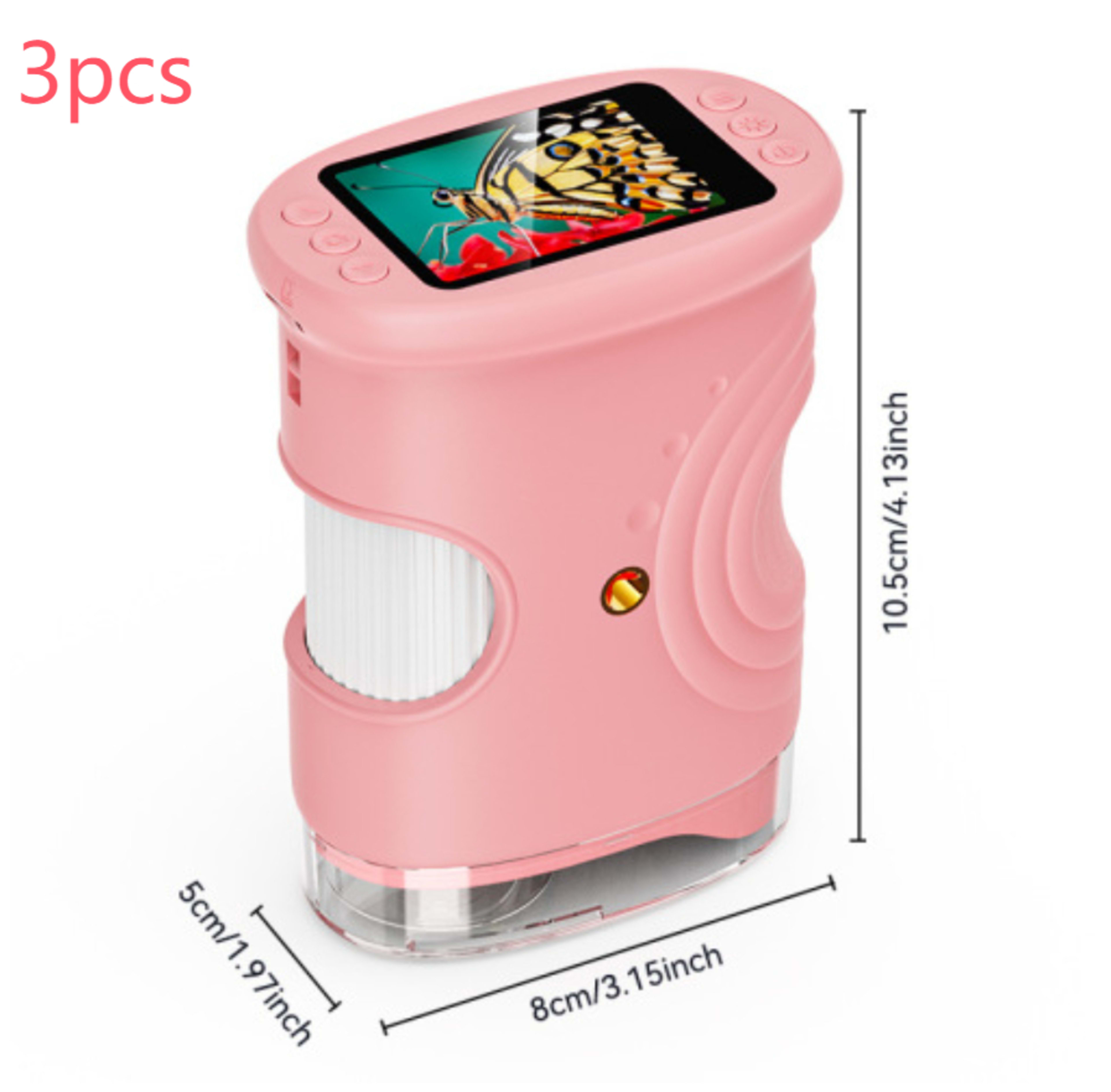 Outdoor Exploration Children's Handheld Digital Microscope