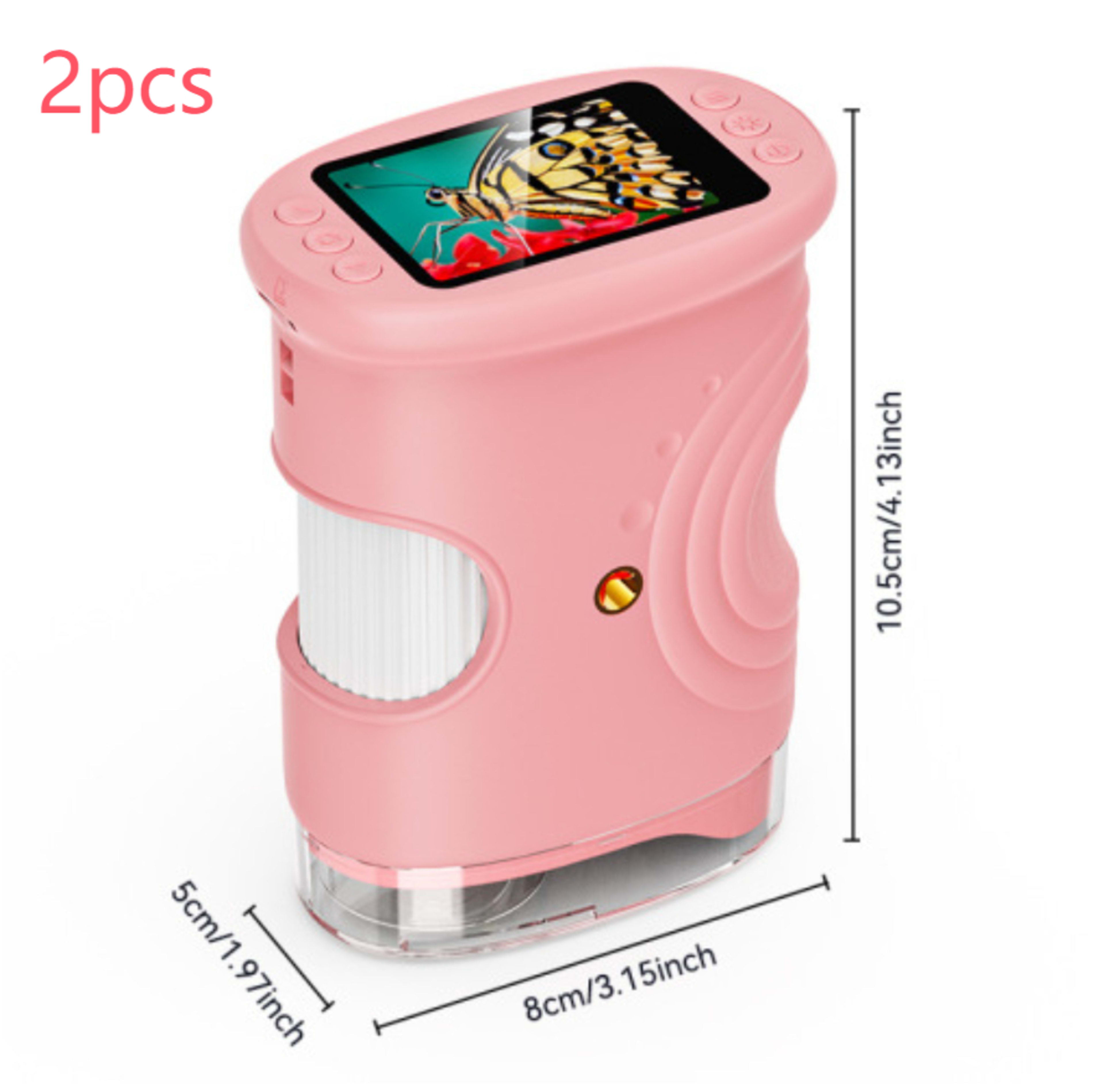 Outdoor Exploration Children's Handheld Digital Microscope 12