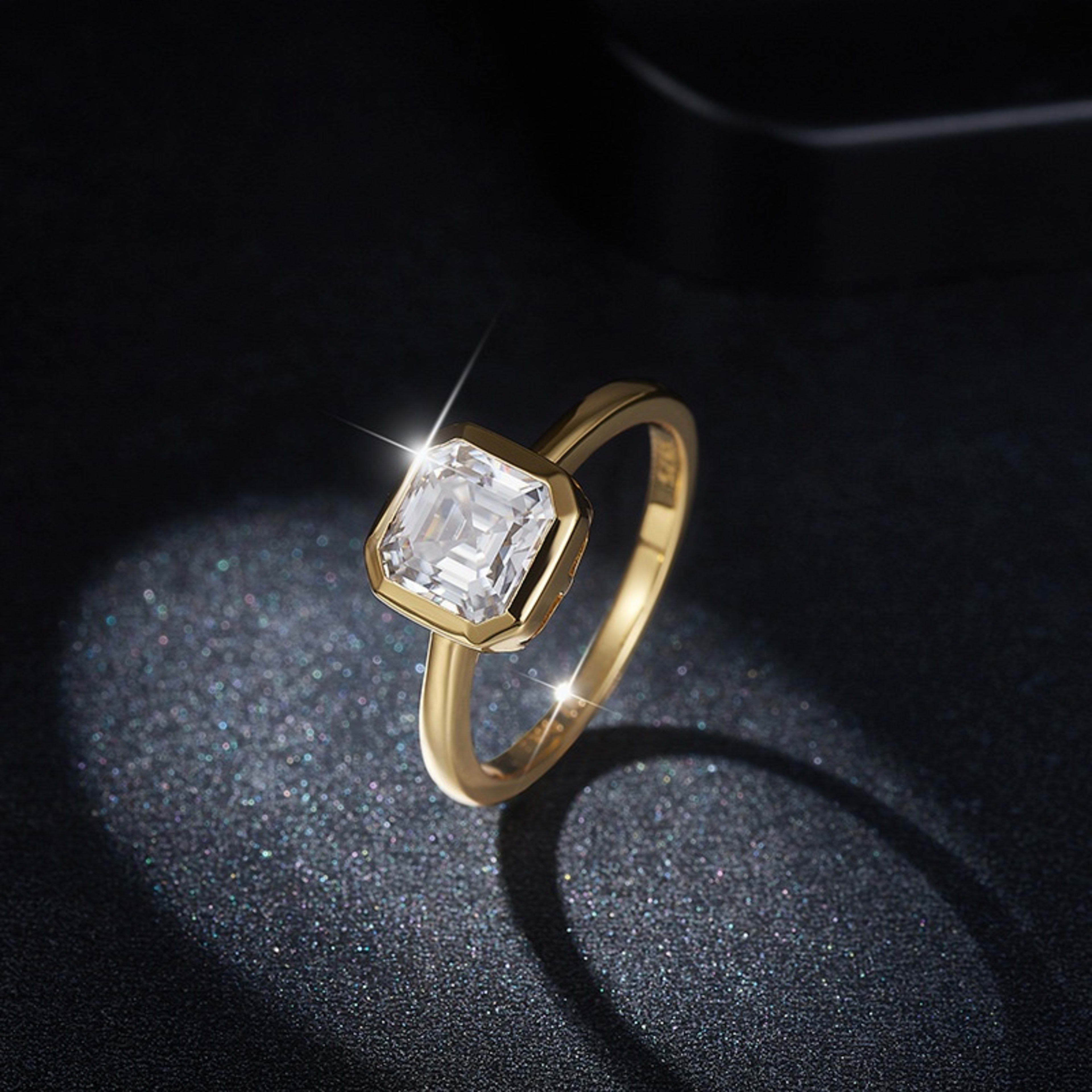 Design A Minimalist Pagoda-cut Diamond Ring 2