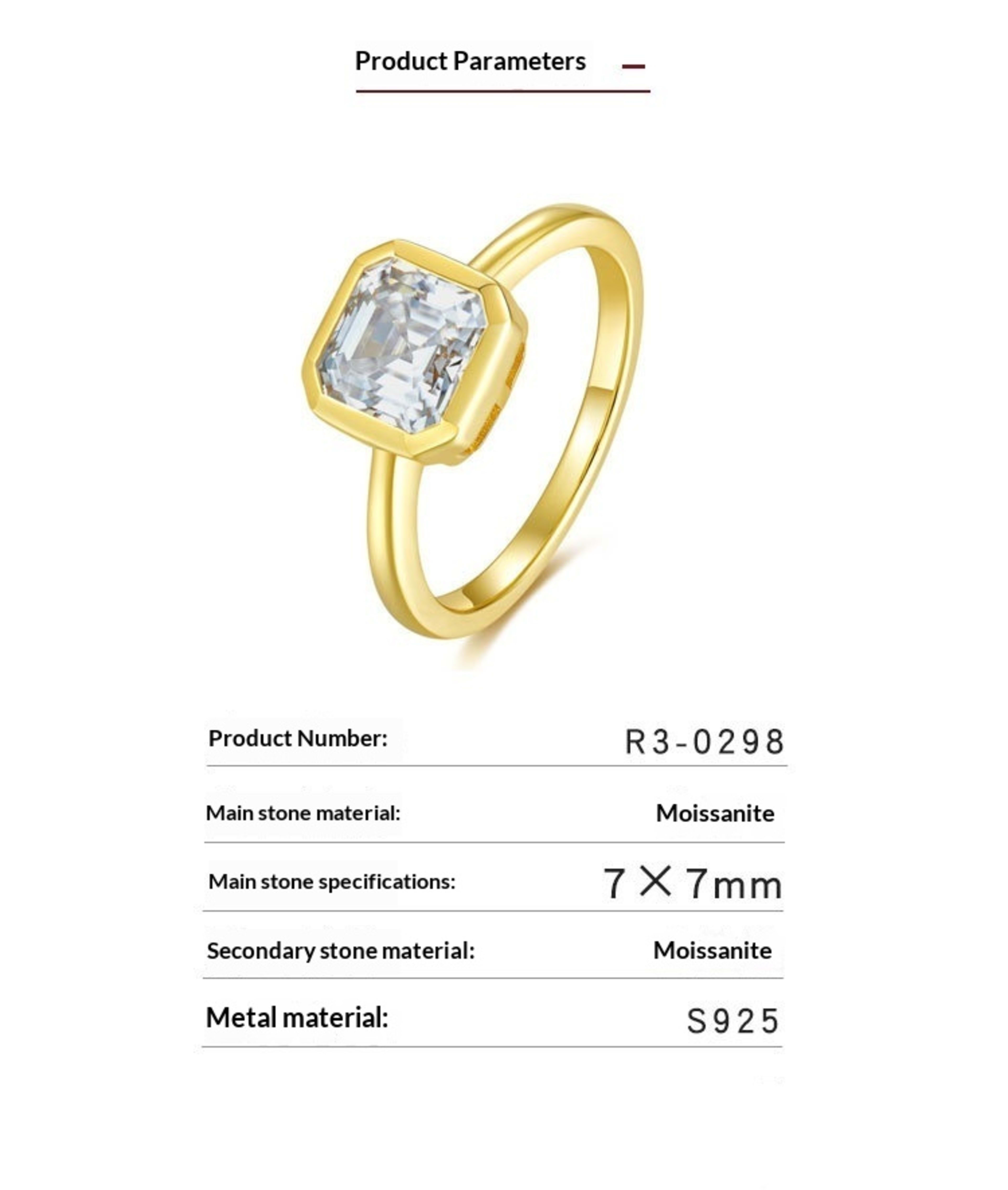 Design A Minimalist Pagoda-cut Diamond Ring 7