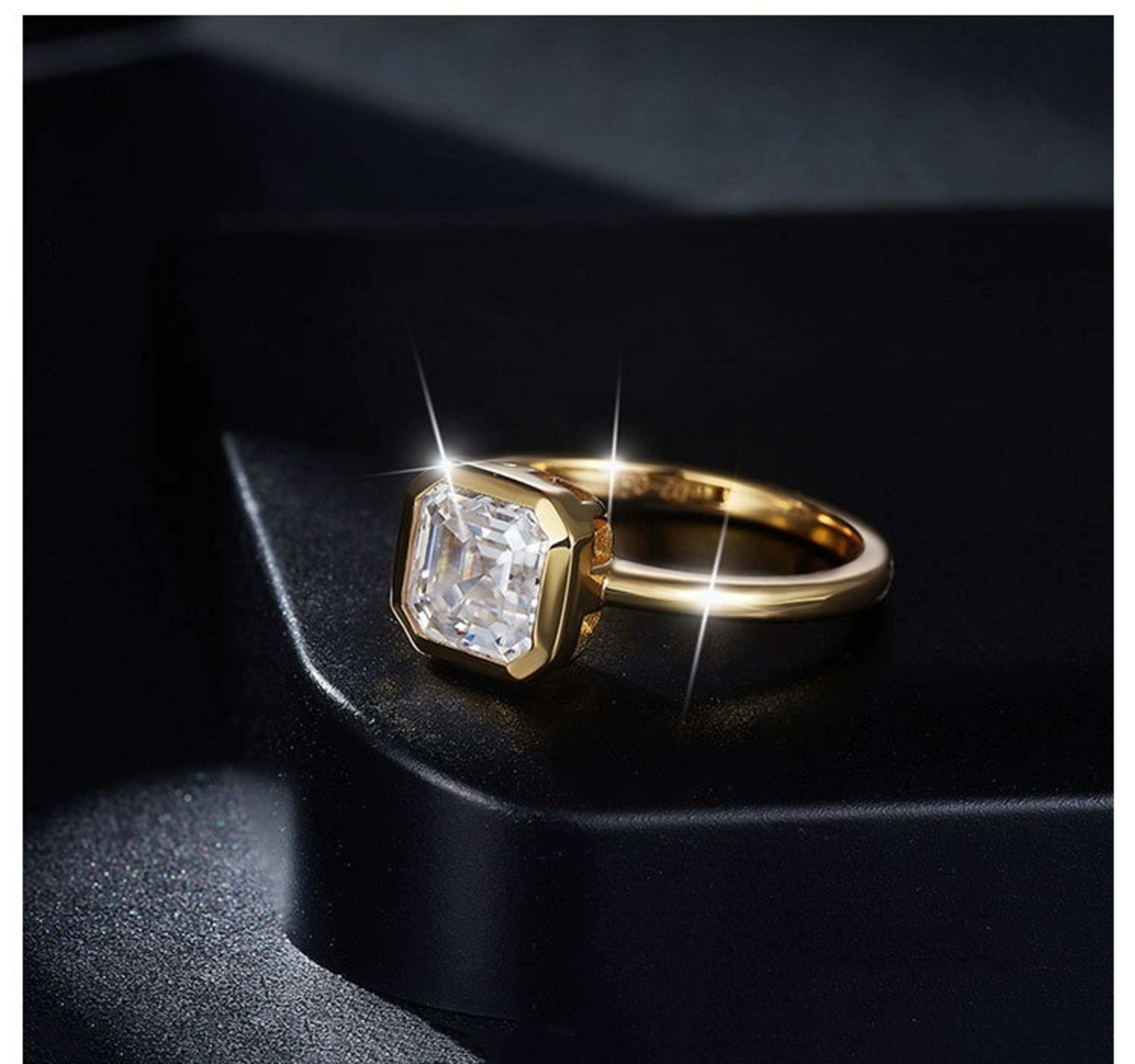 Design A Minimalist Pagoda-cut Diamond Ring