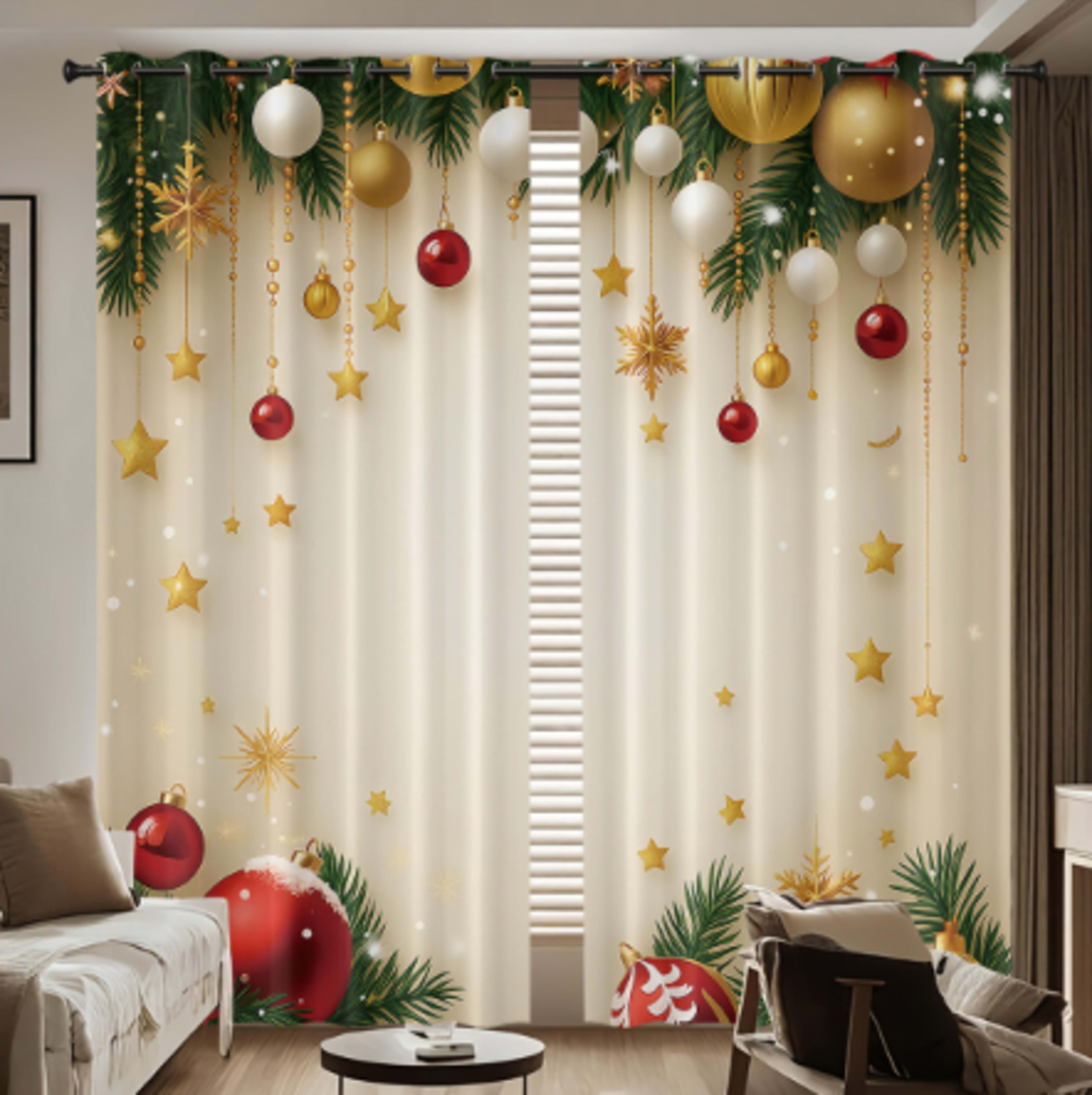 Thickened High-Precision Polyester Sun-Blocking Curtain 3