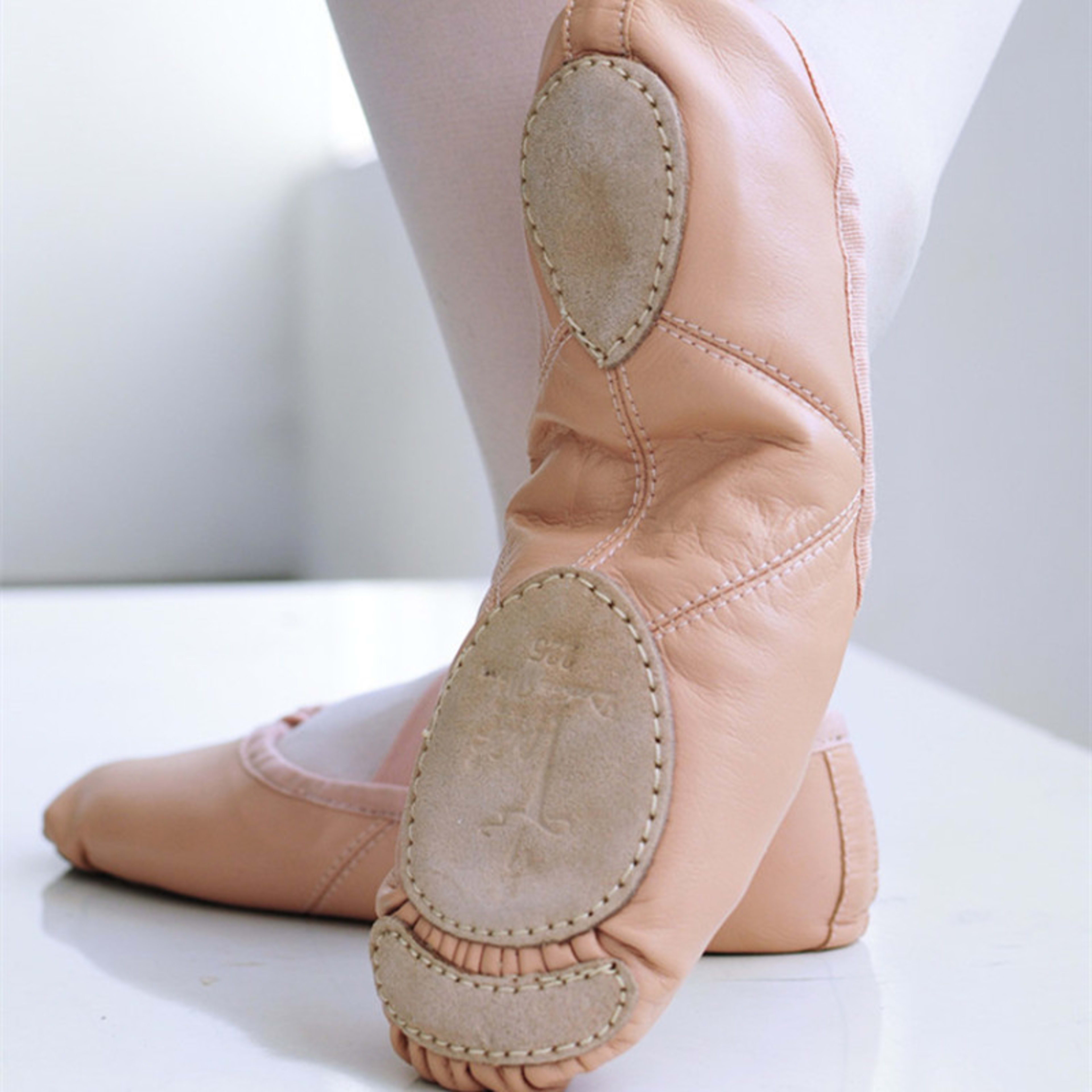 Full-leather Dance Soft-soled Practice Ballet Shoes 4