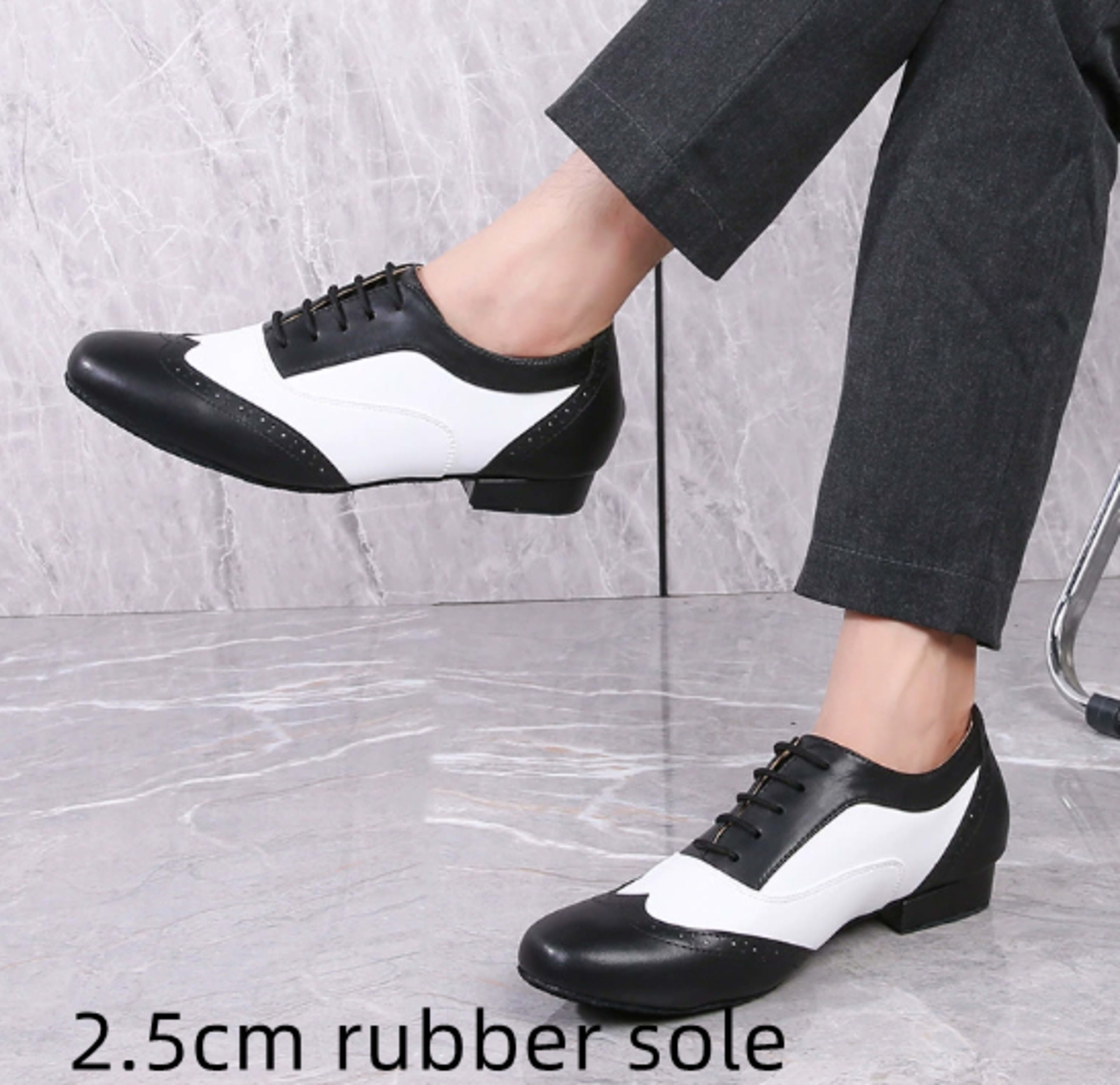 Leather Ballroom For Square Dancing And Latin Dancingsoft-soled Dance Shoes For Adults 13