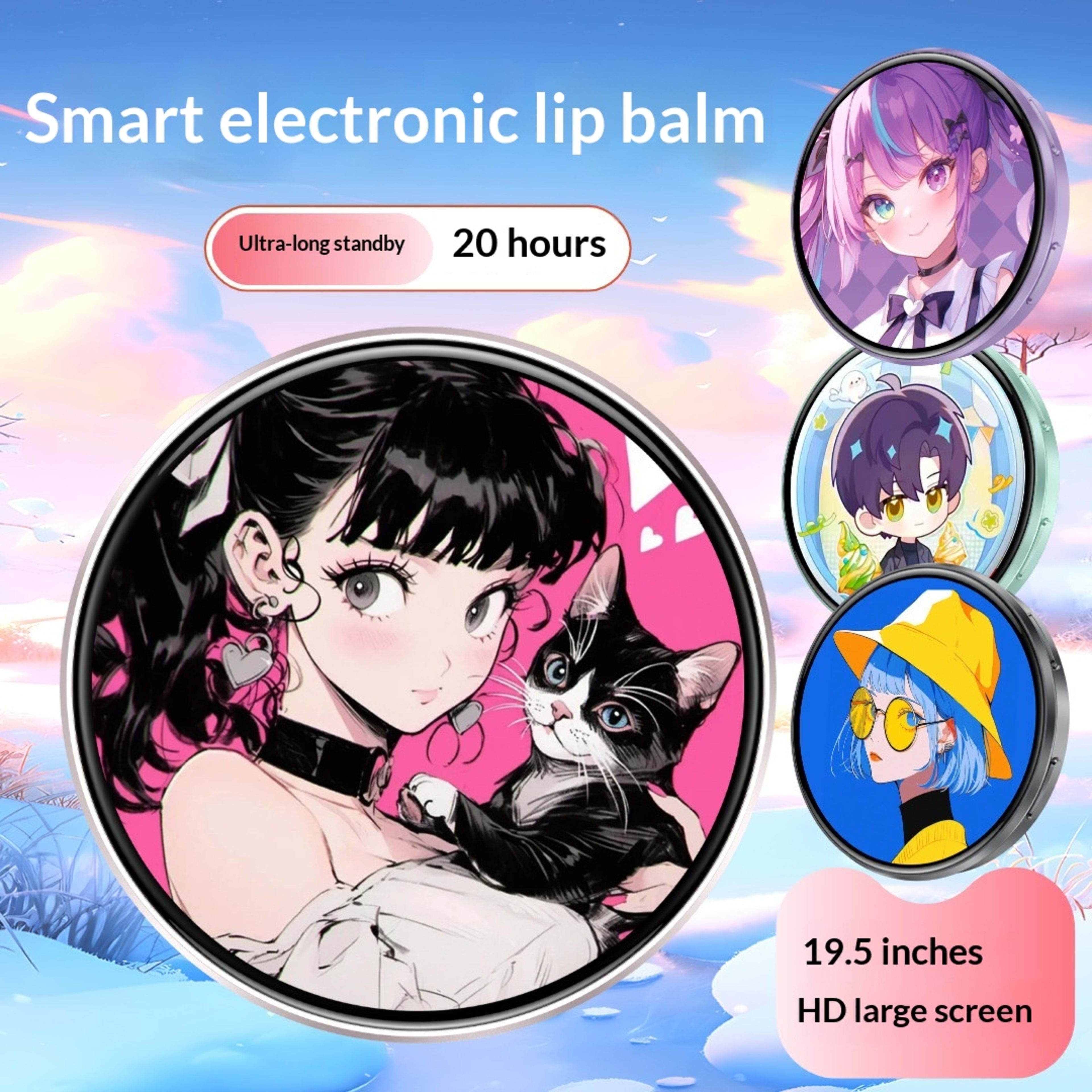 Fashionable  Personalized Trendy Anime-themed Electronic Badges 4