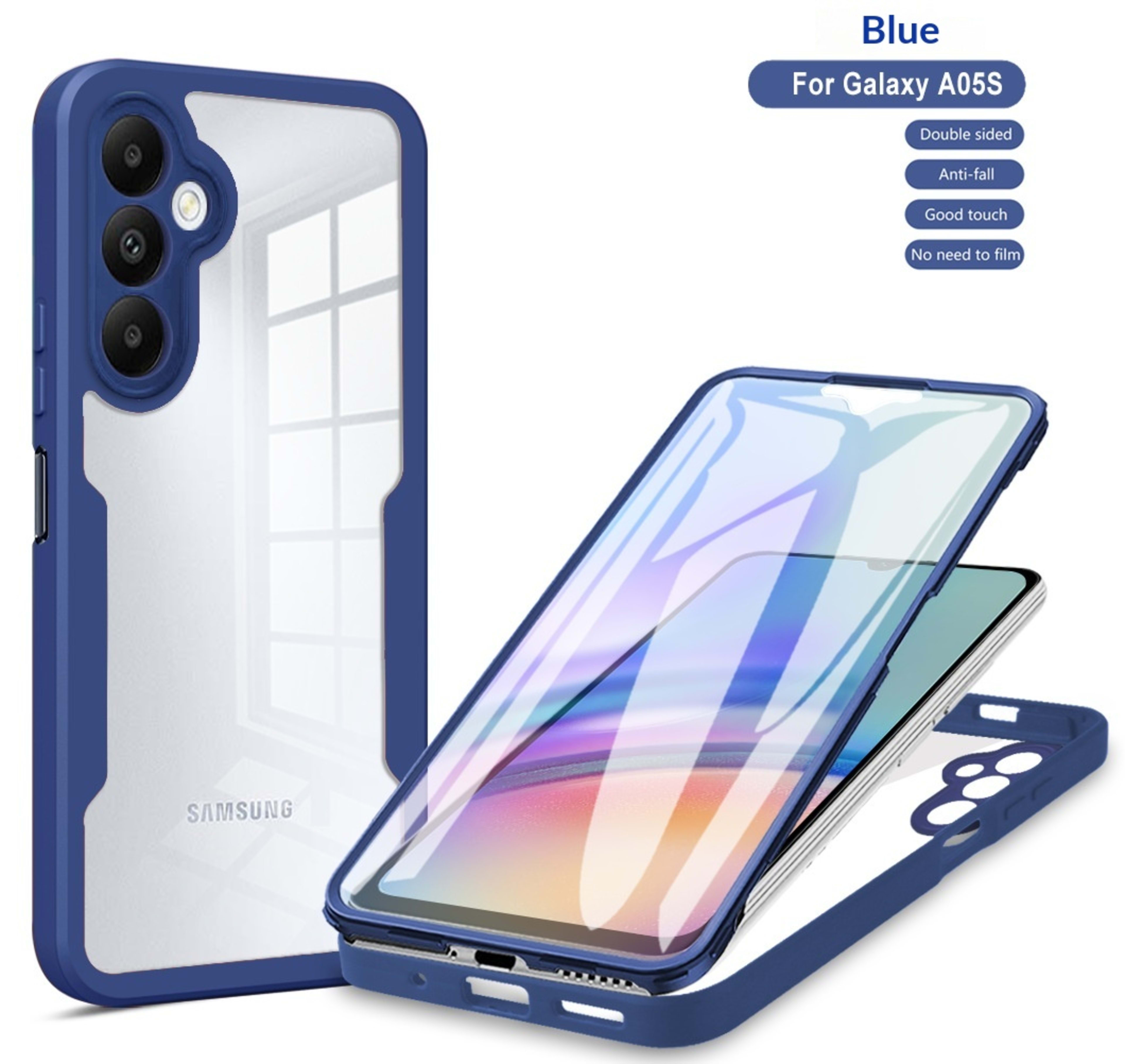 360 Full-body Phone Case With All-around A16 Film For Integrated Drop Protection 6