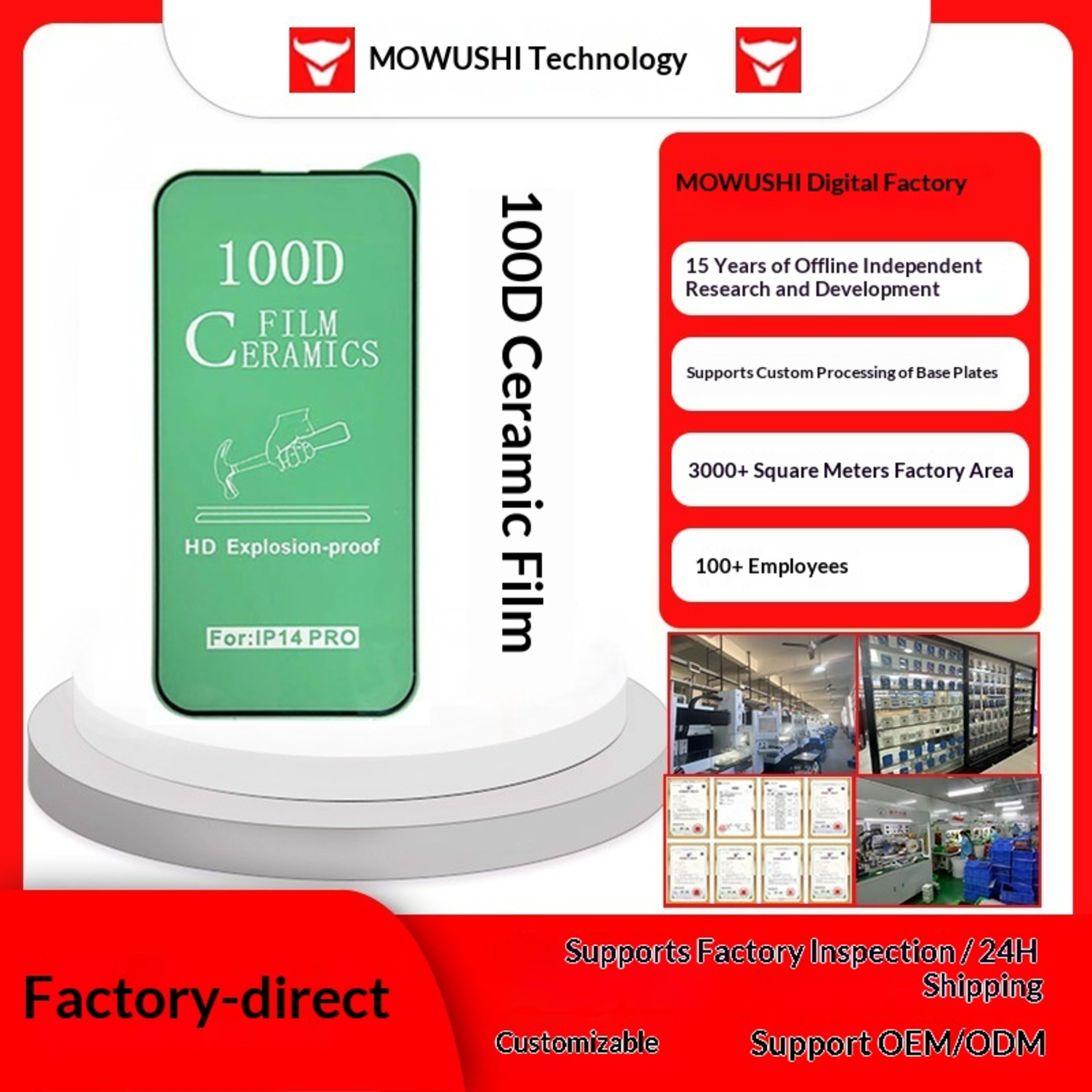 Full-screen Soft Protective Film For Phones With Diamond Ceramic Coating 4