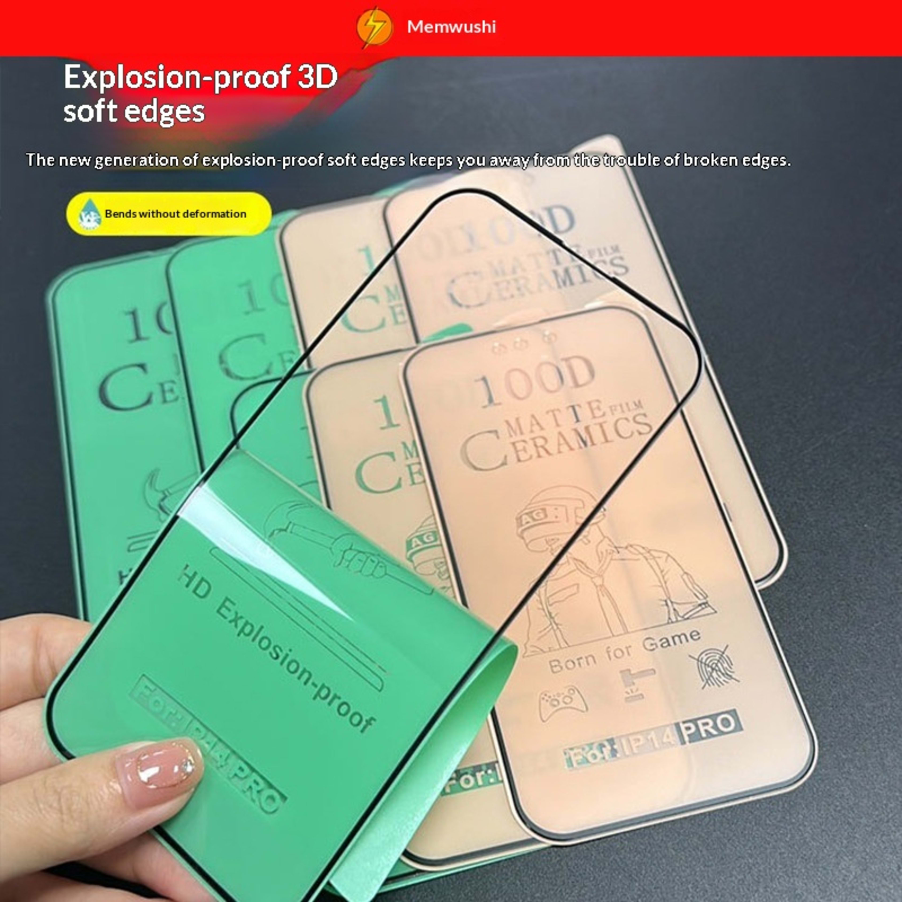 Full-screen Soft Protective Film For Phones With Diamond Ceramic Coating 5