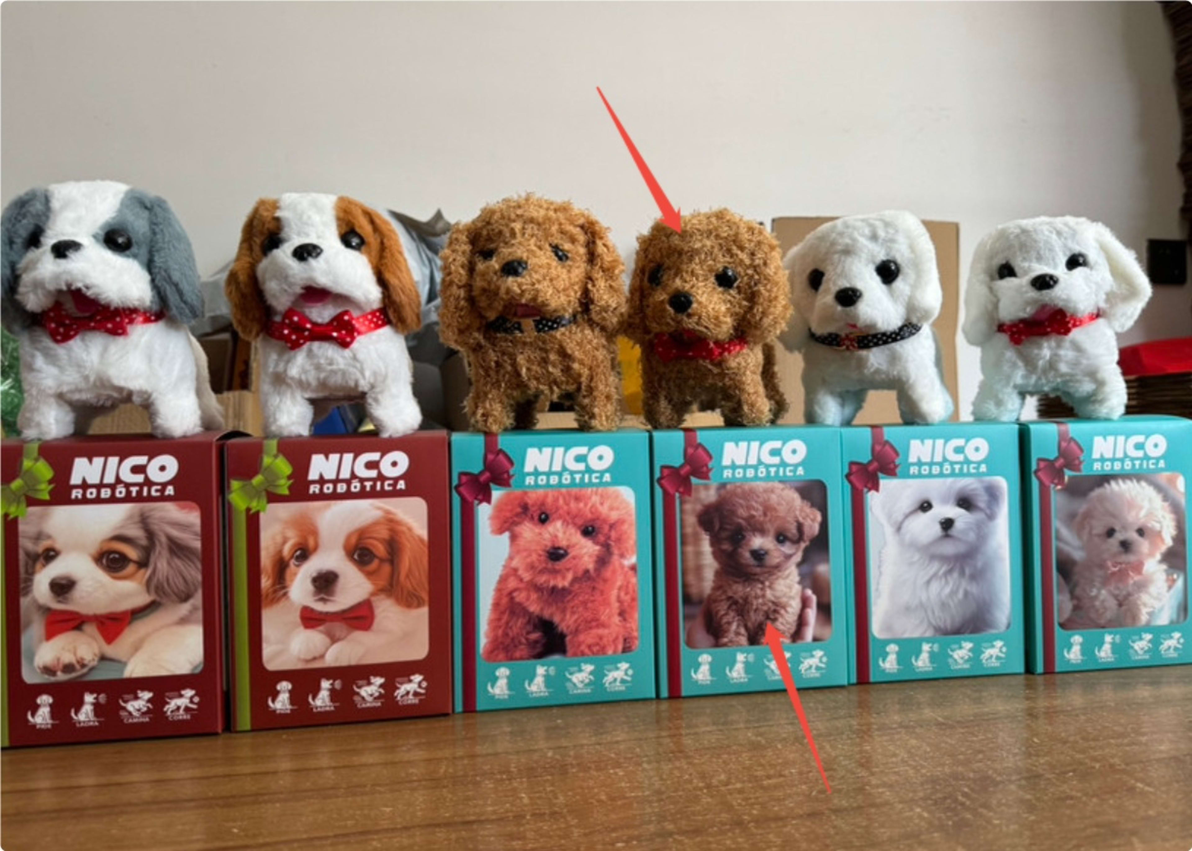 Robot Puppy Short Plush Doll 19