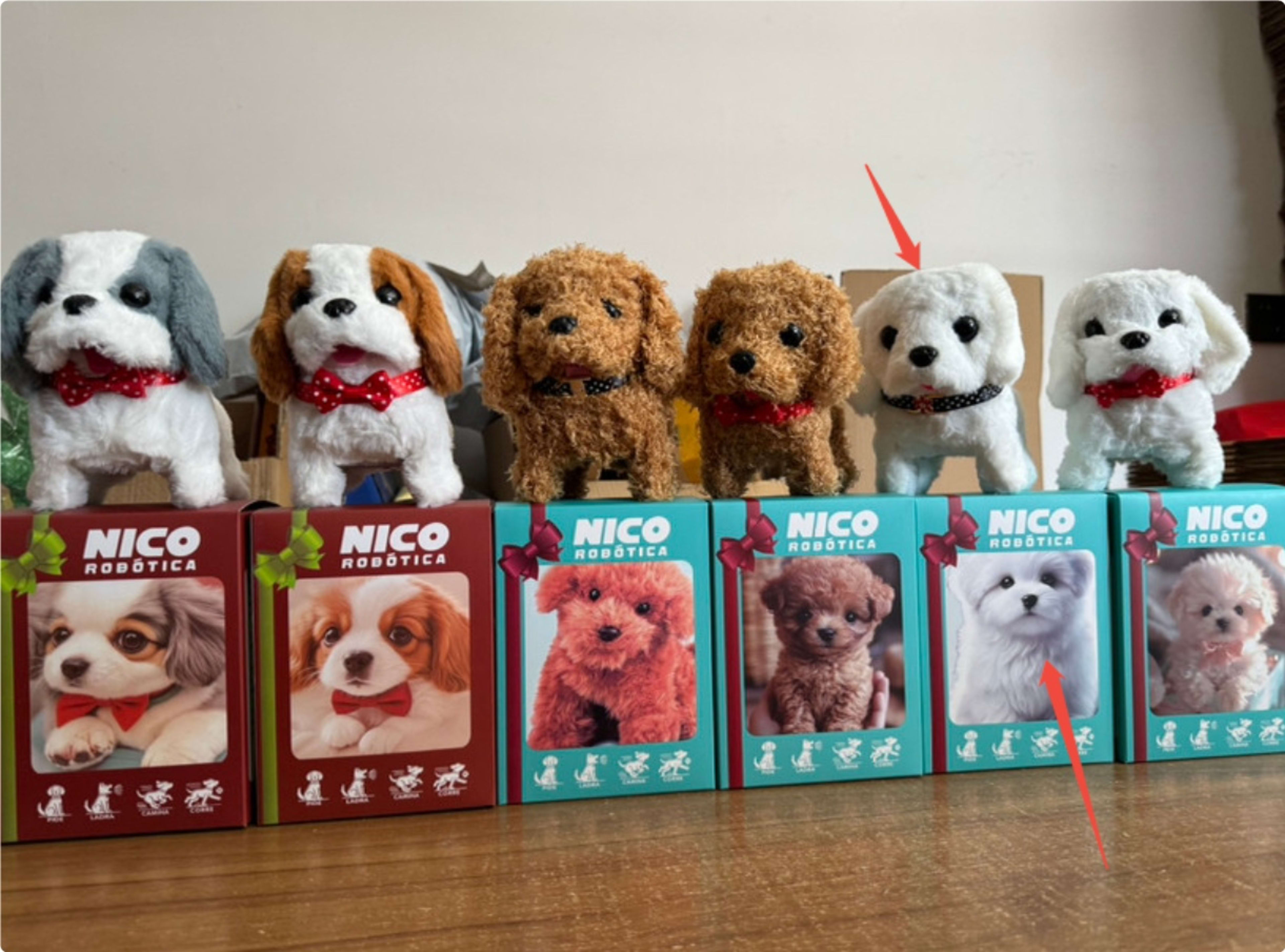 Robot Puppy Short Plush Doll 15
