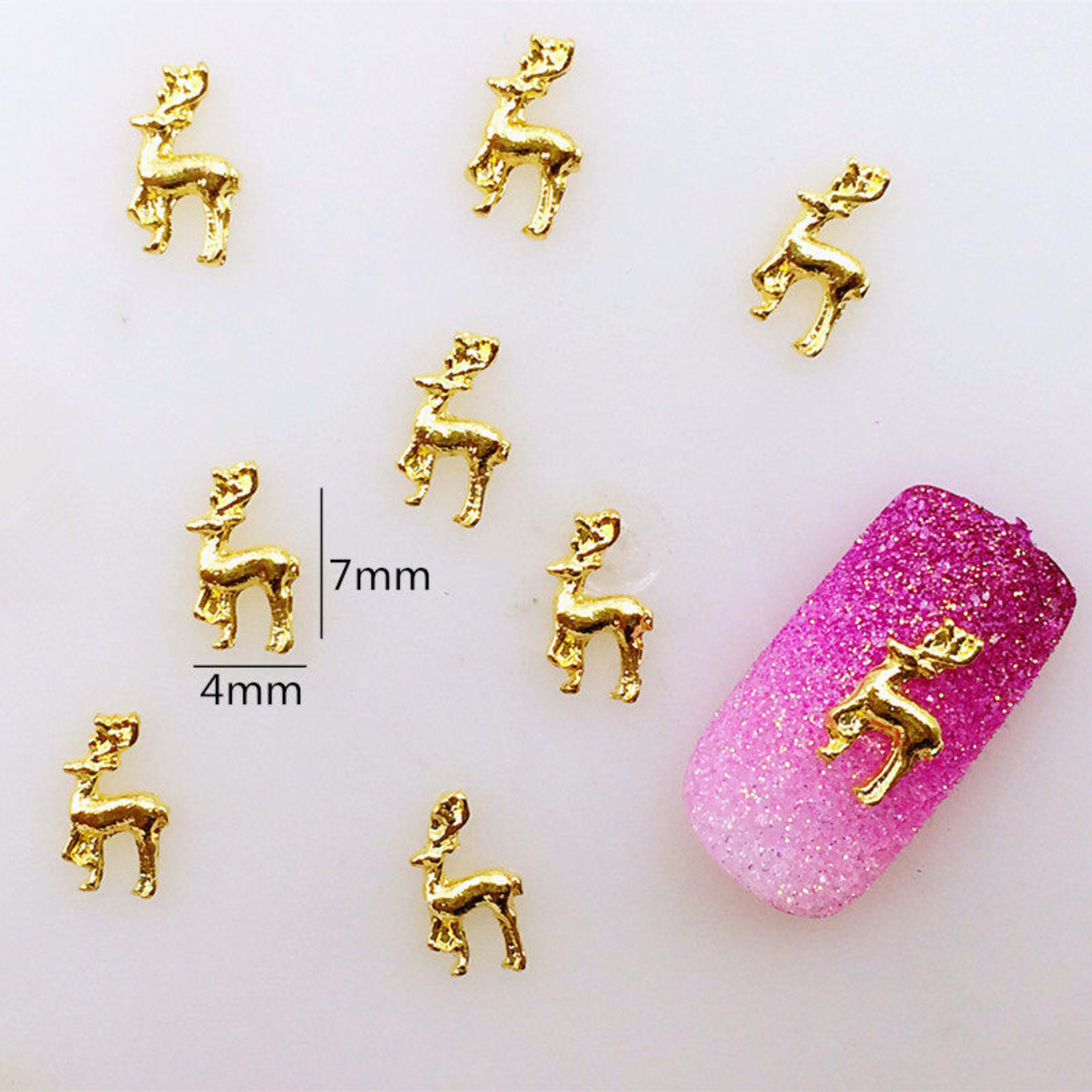 Nail Art Metal Accessories DIY Nail Stickers 3