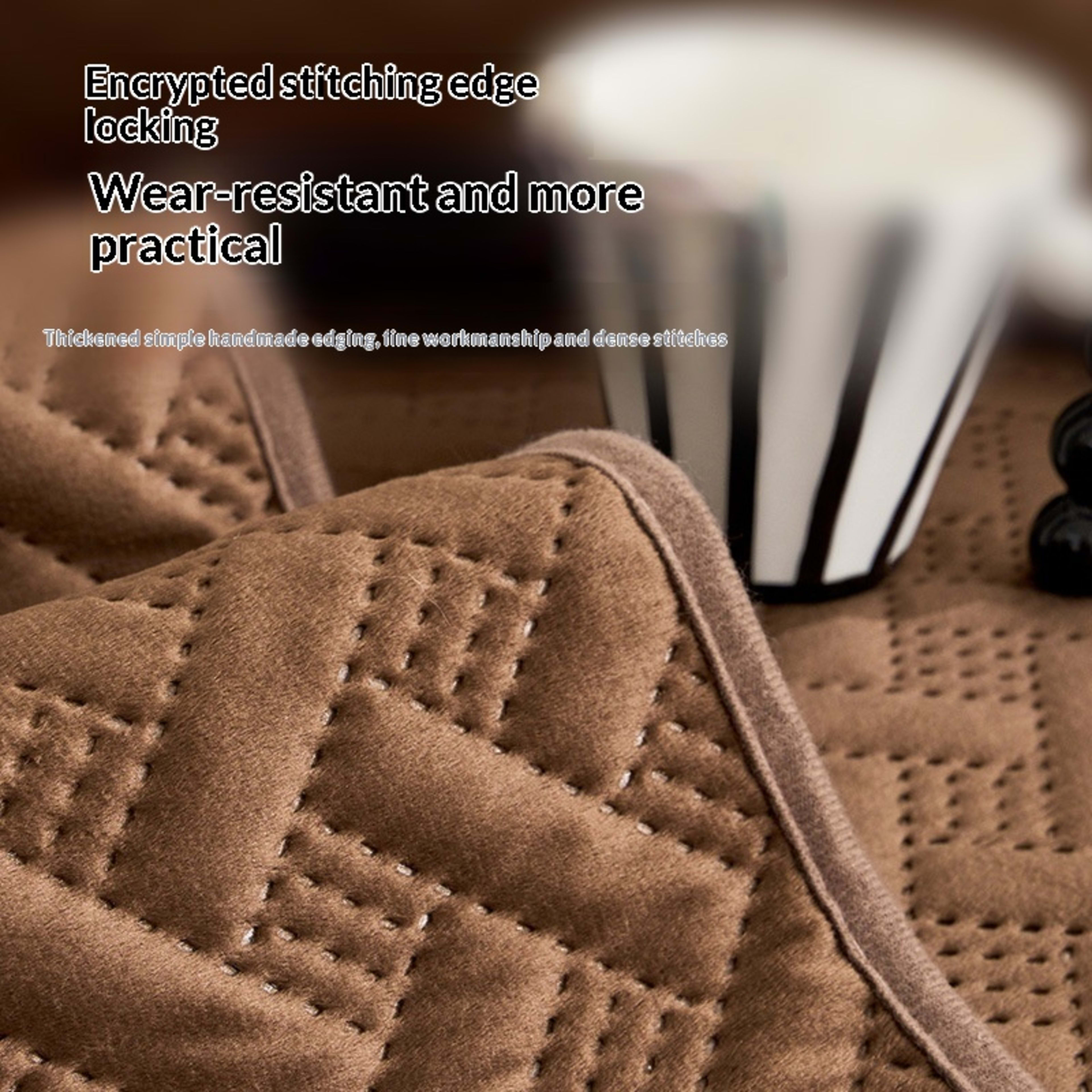 Premium Non-Slip Stain-Resistant Dutch Velvet Striped Sofa Cushion 3