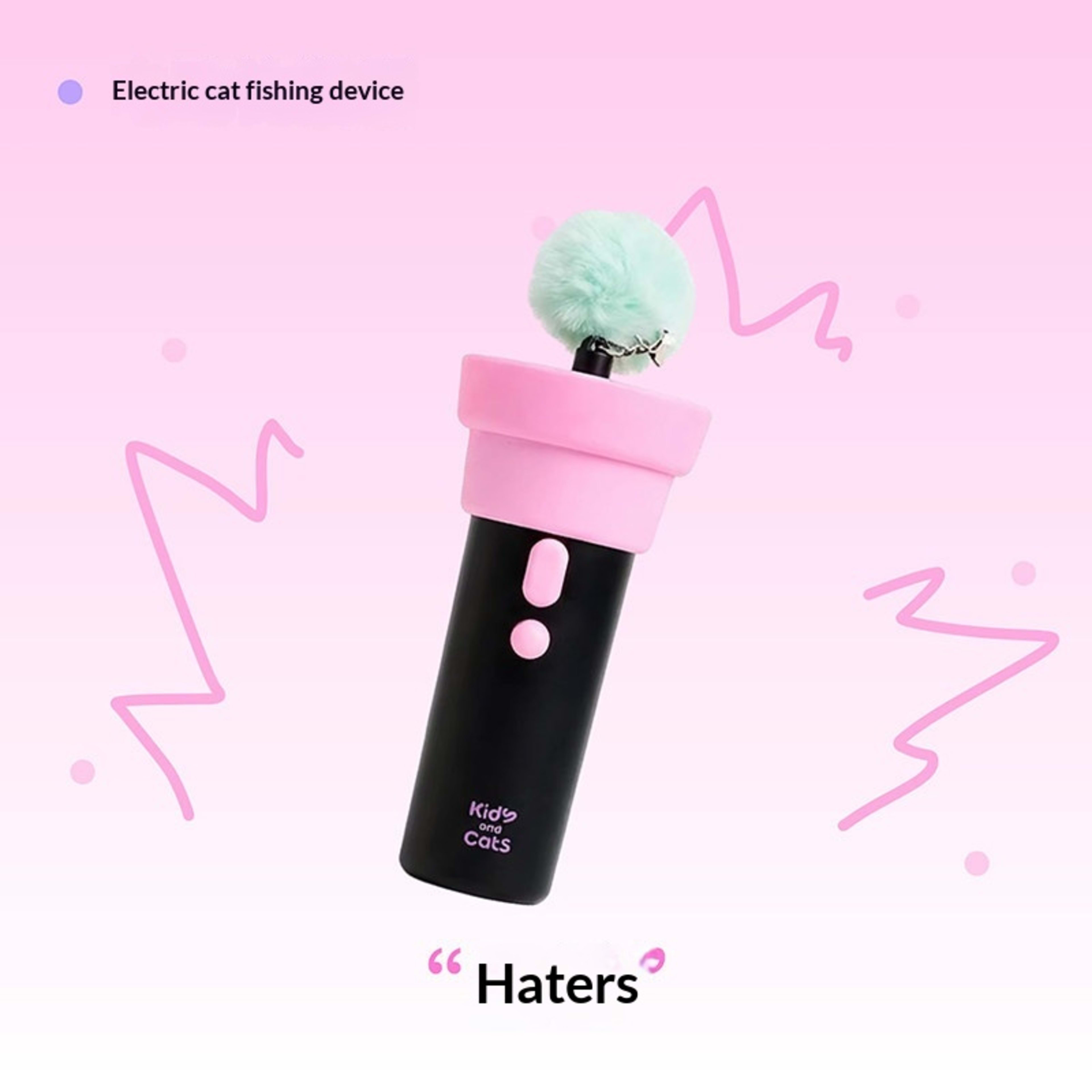 Electric Cat Teaser With One-button Launch 4