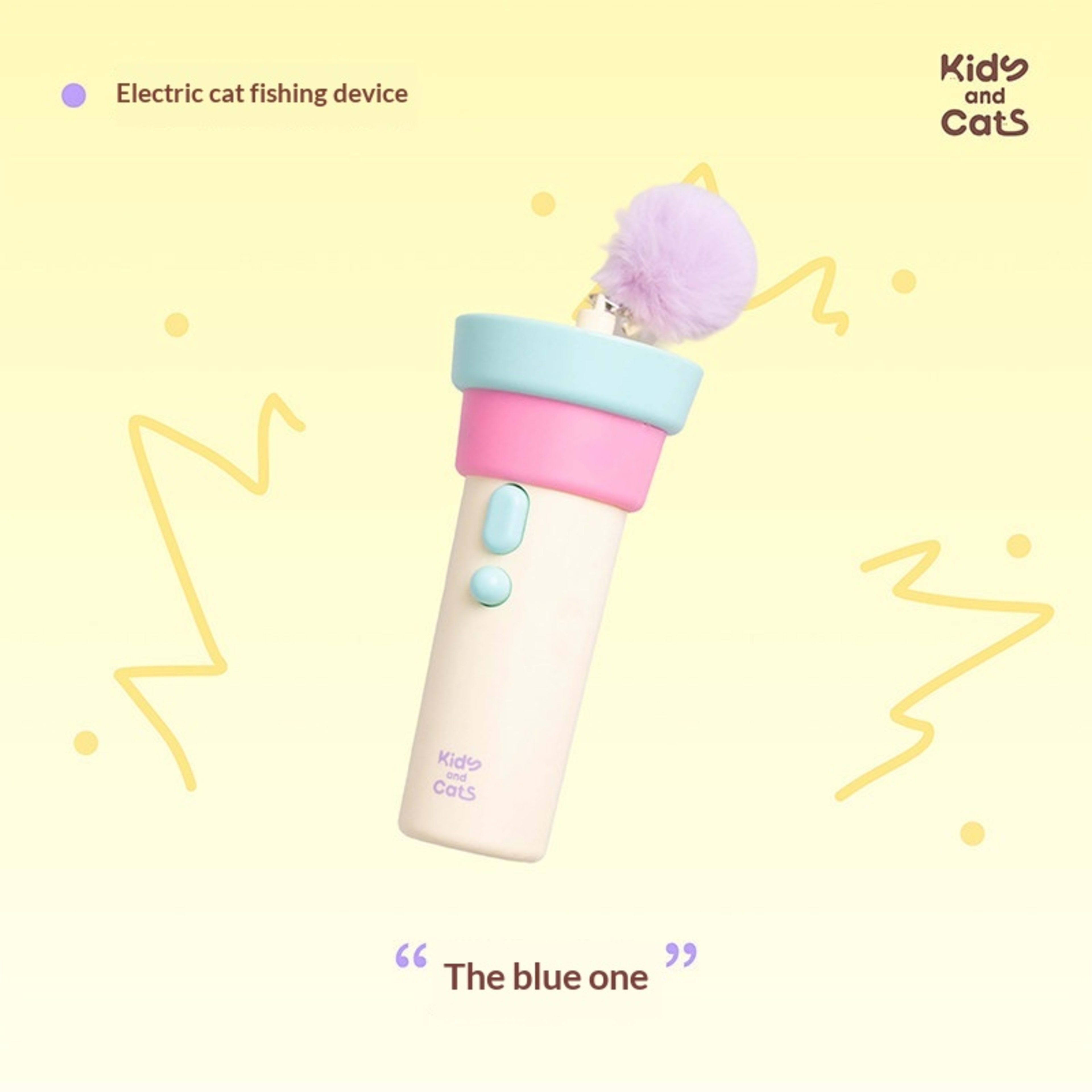 Electric Cat Teaser With One-button Launch 1