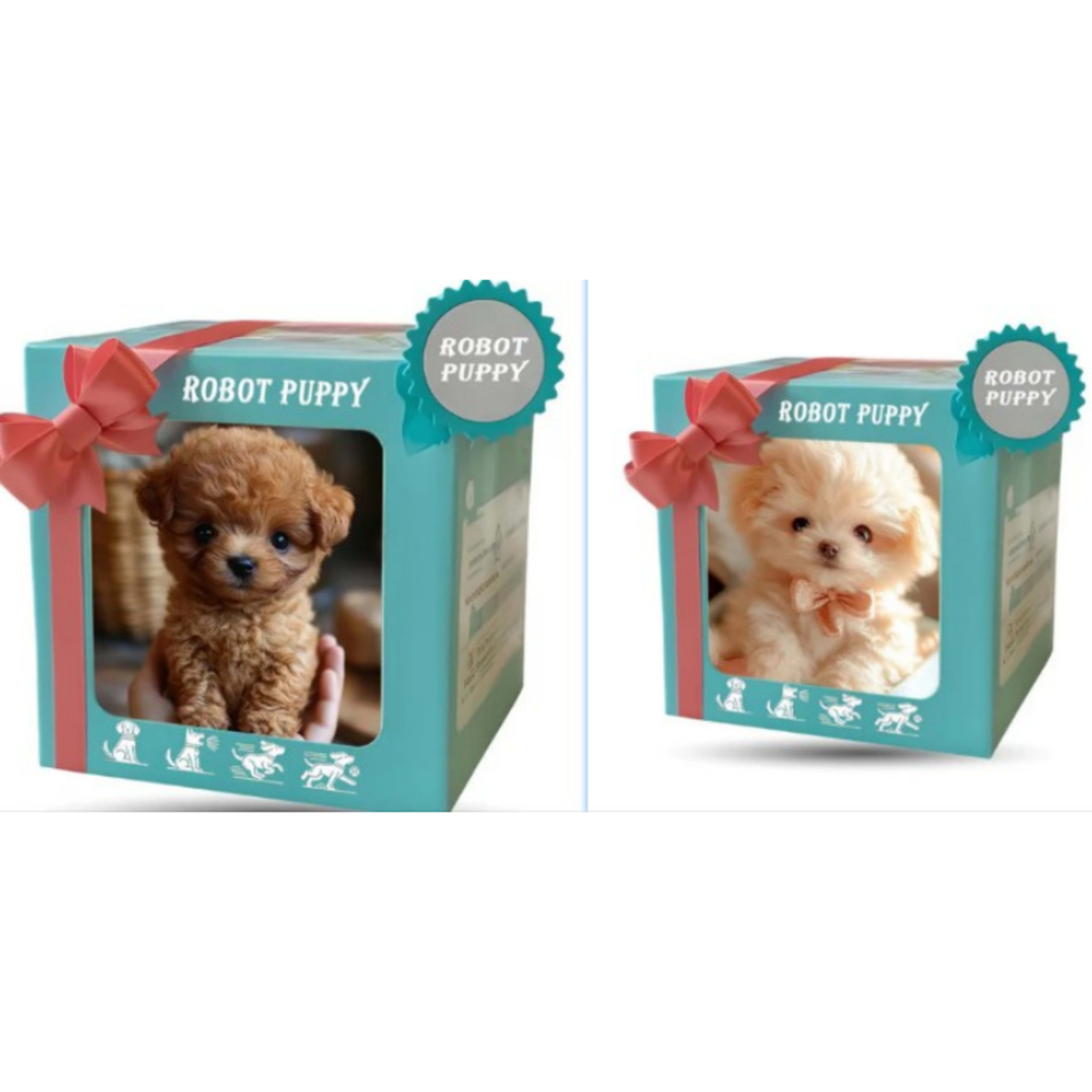 Robot Puppy Short Plush Doll 18