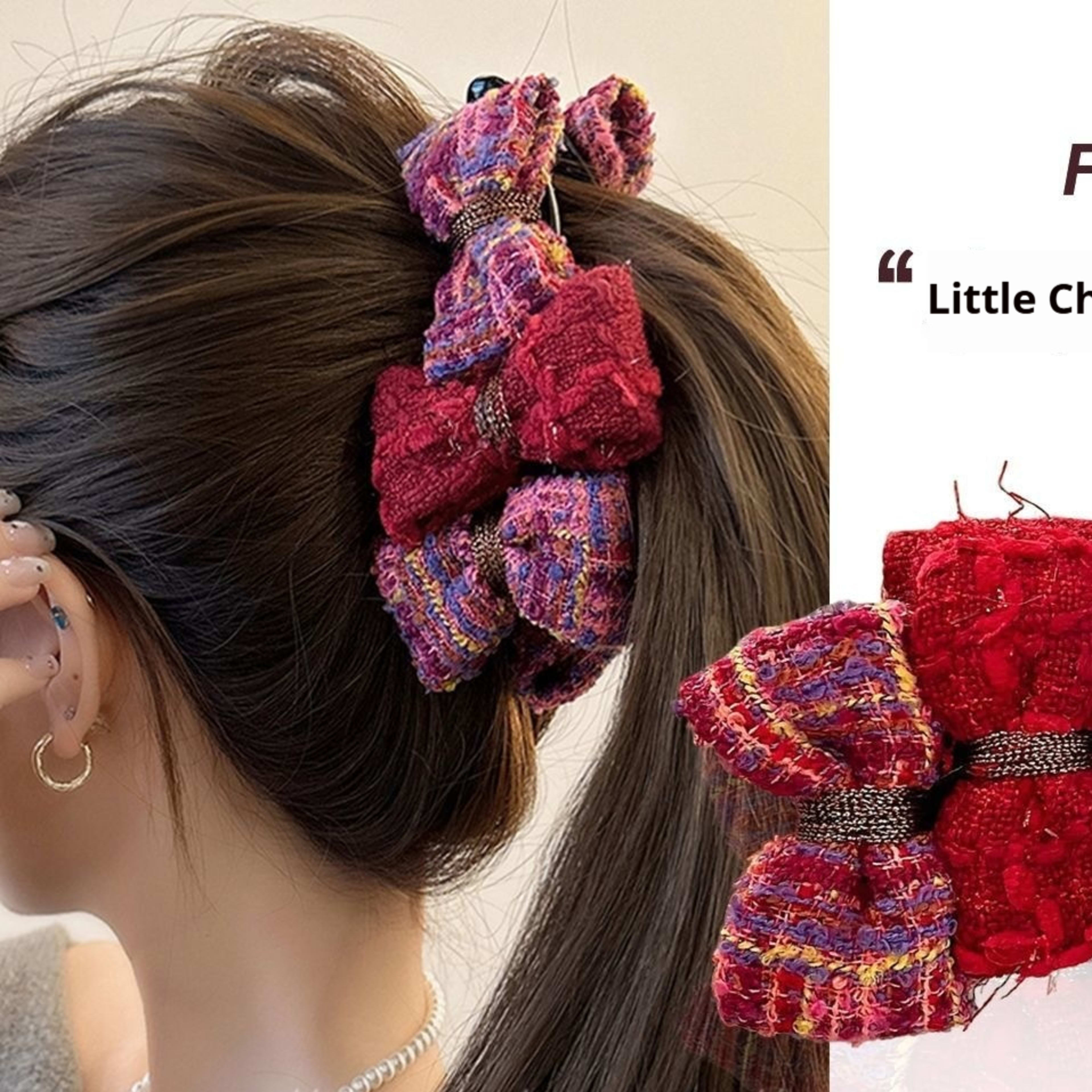 Elegant Sophisticated Bun-style Ponytail Clip For The Back Of The Head 26