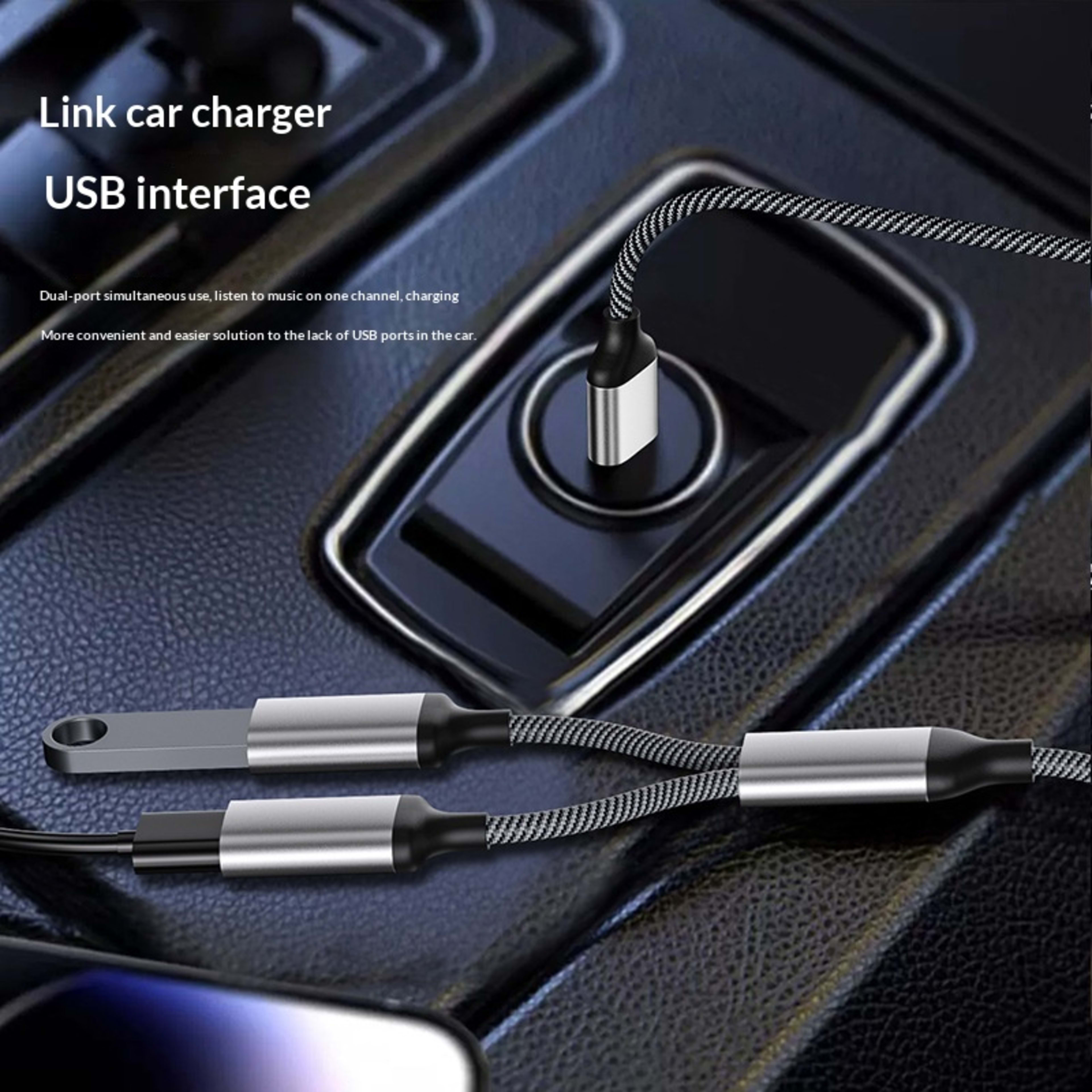 1-to-2 Hub Laptop Docking Station Adapter 7