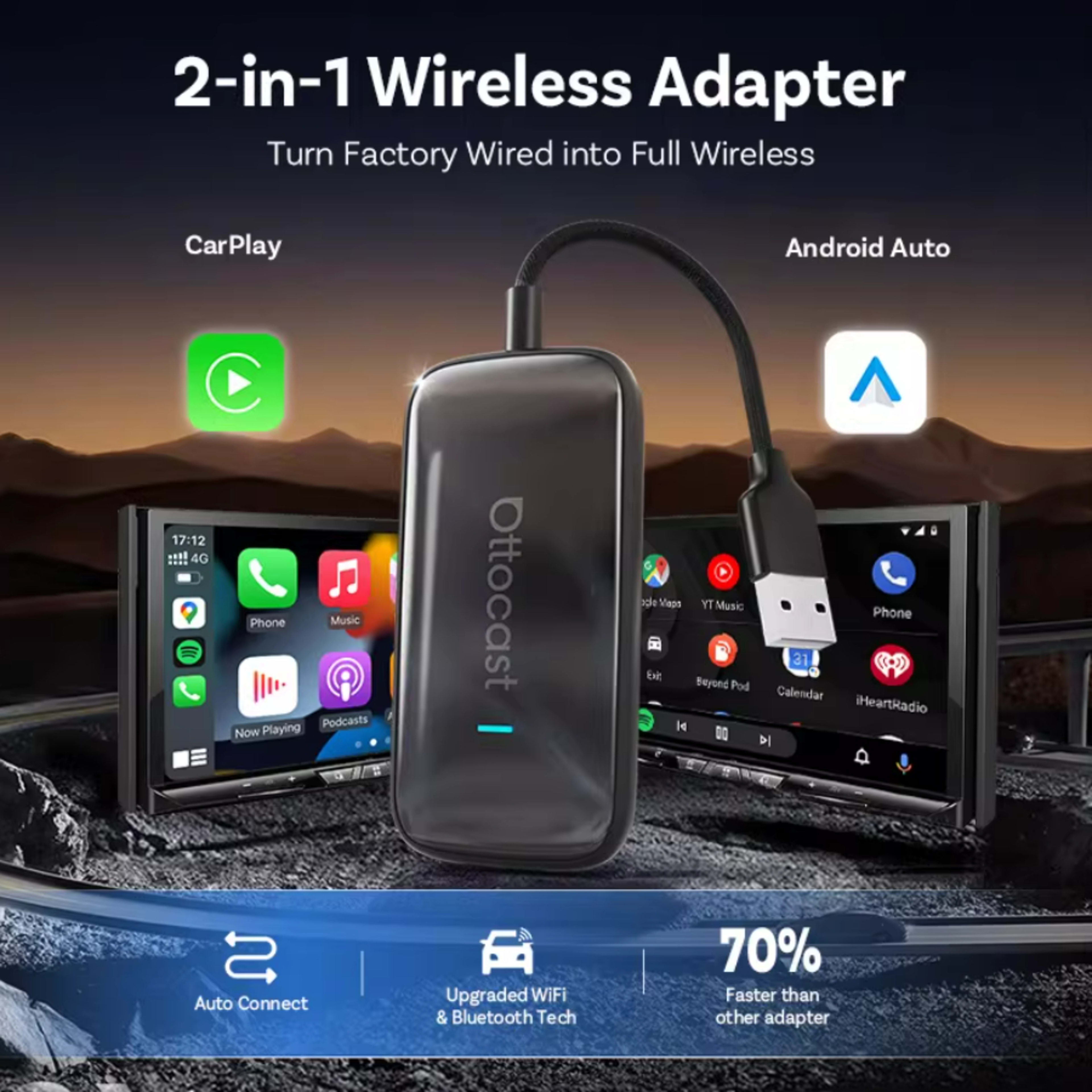 Wired To Wireless CarPlay Box For Android Smart Car Systems 5