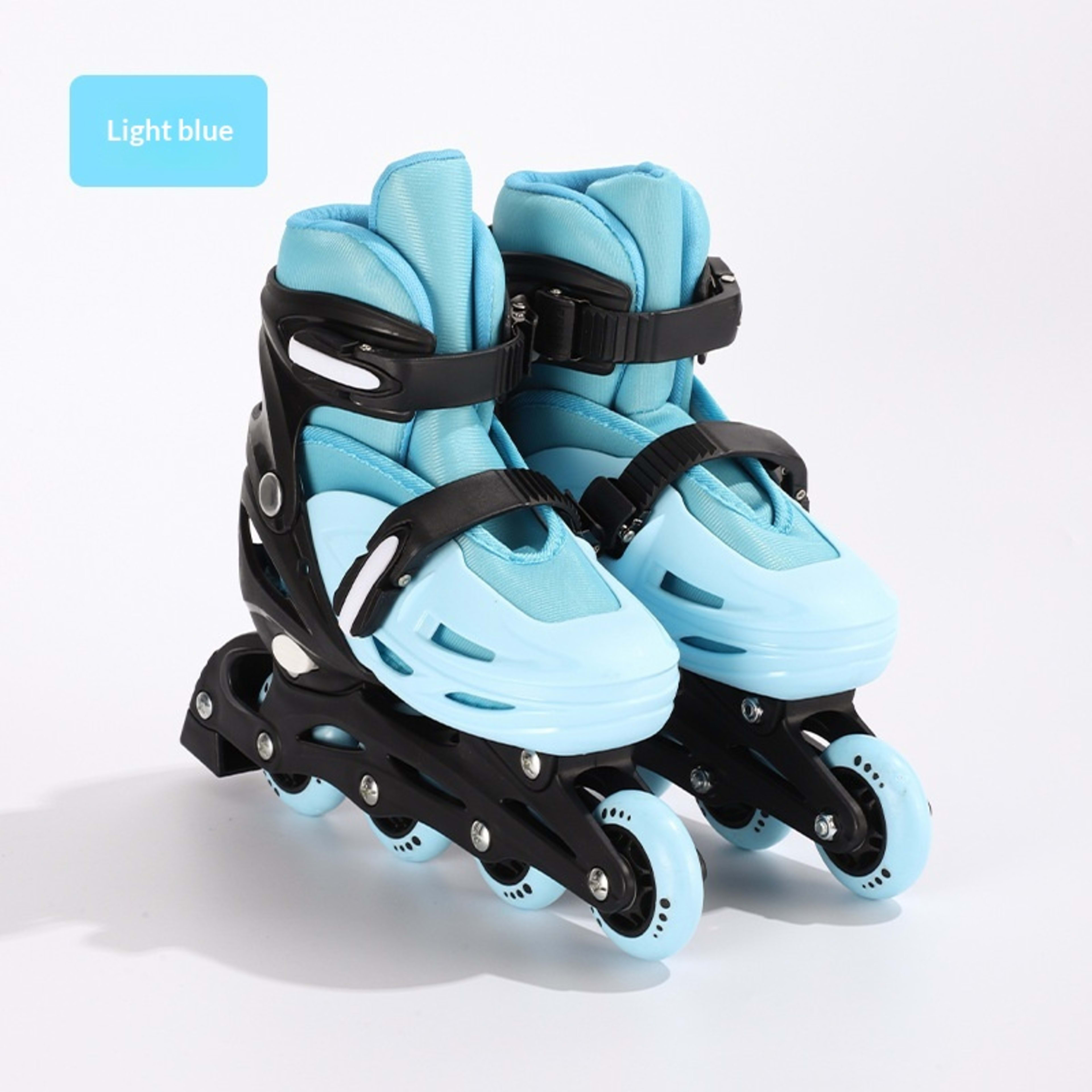 Kids Inline Skate Full Set With Multi-Adjustable Size Options 7