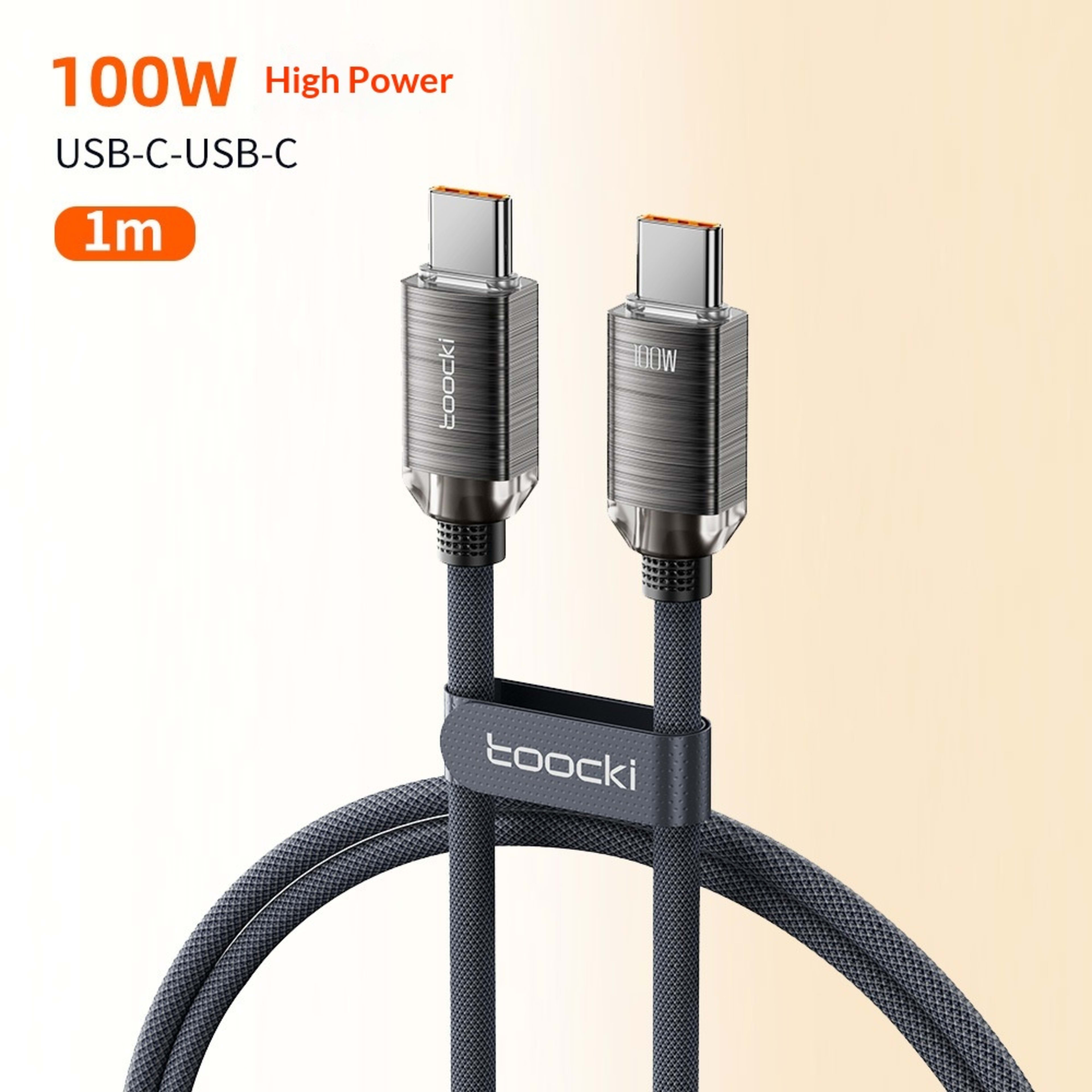 Transparent Fast-charging Data Cable