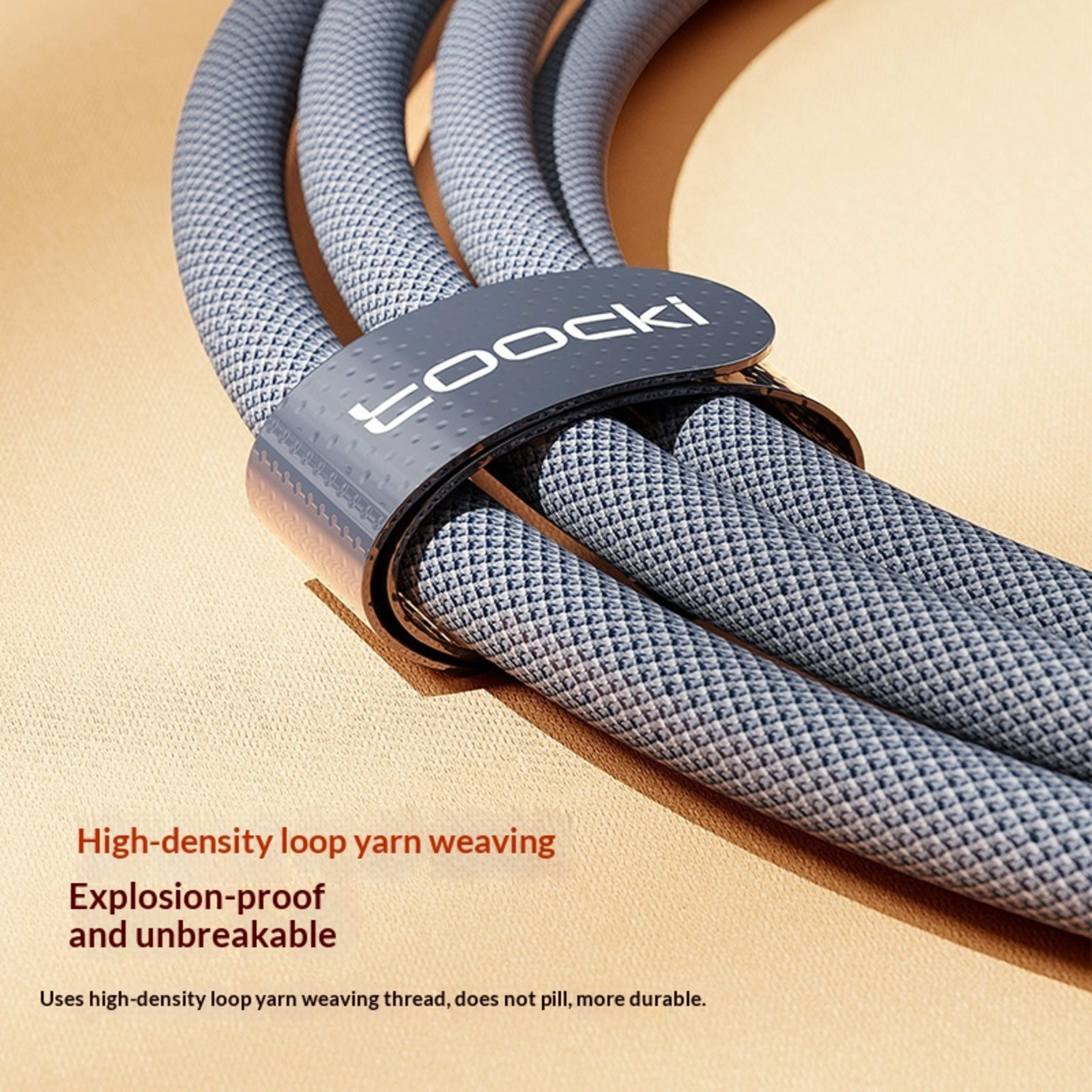 Transparent Fast-charging Data Cable 4