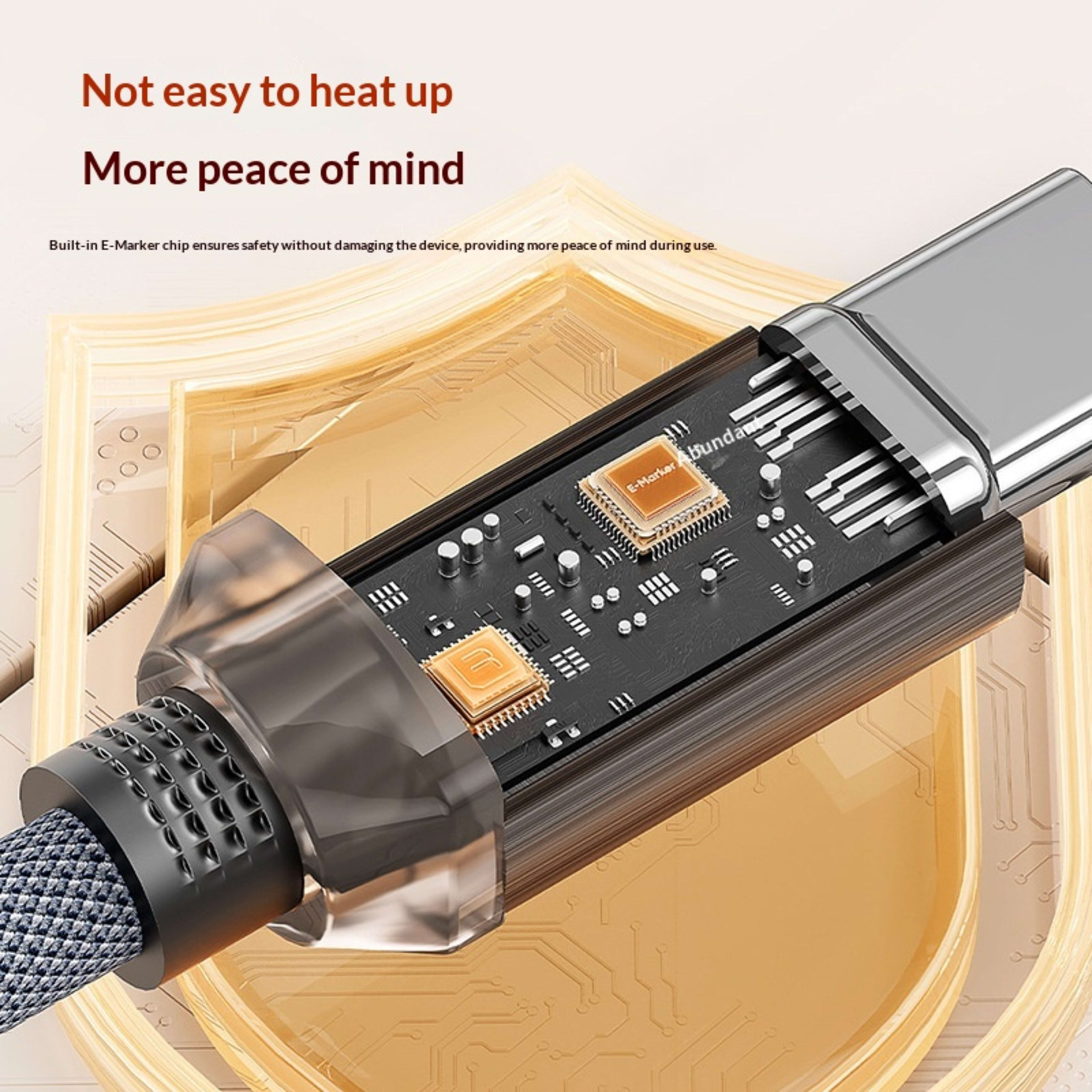 Transparent Fast-charging Data Cable 1