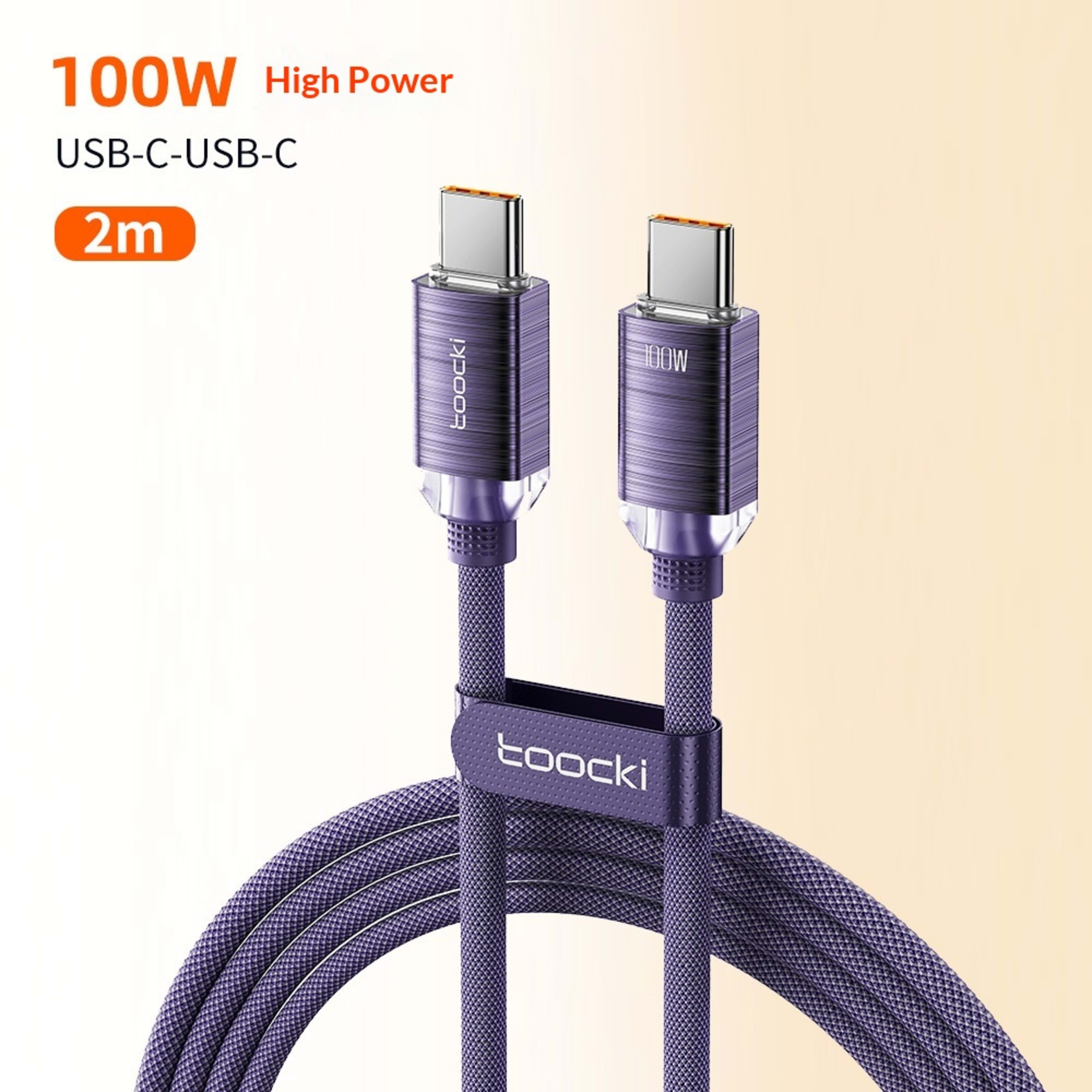 Transparent Fast-charging Data Cable 6