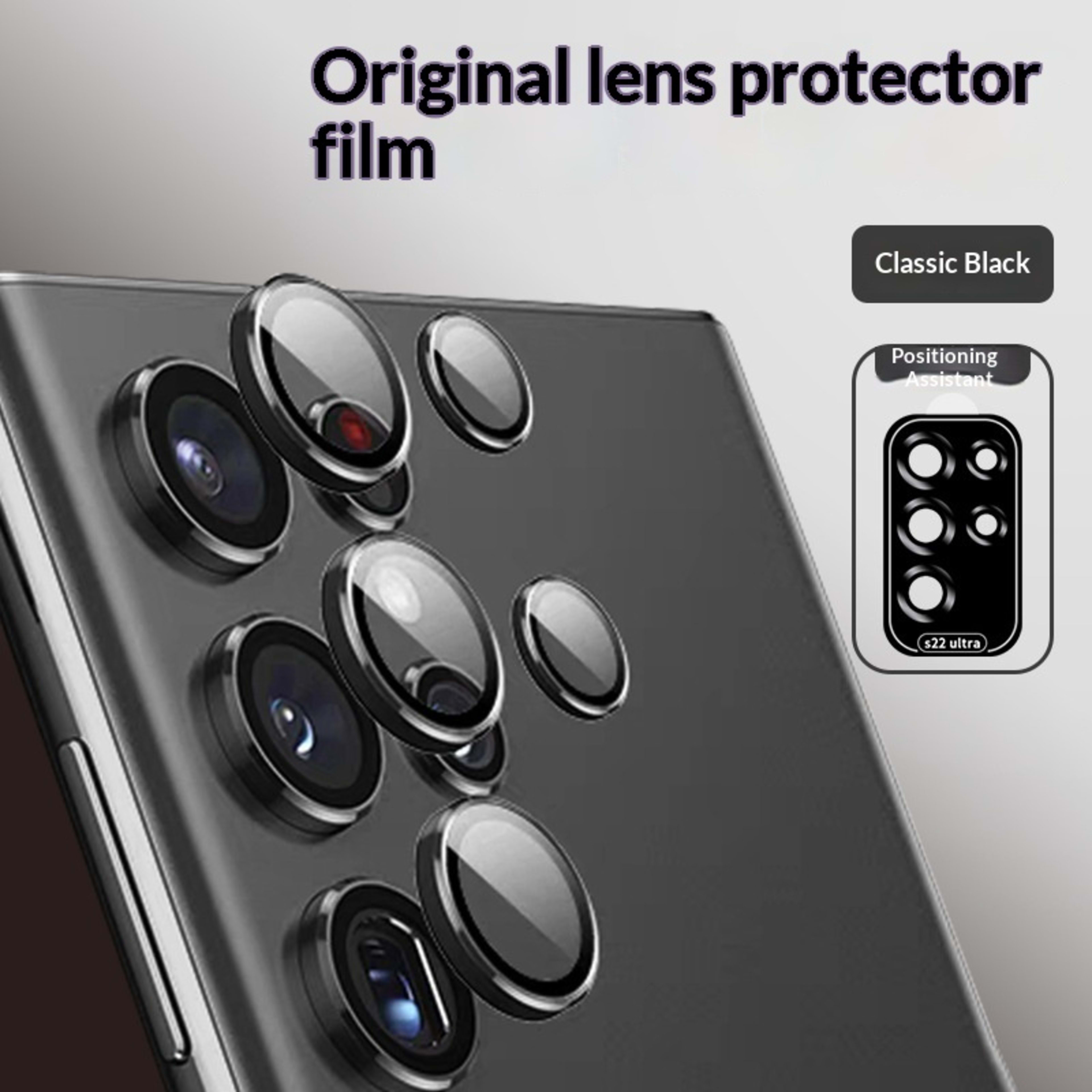 Metal Protective Ring For S22 Phone Rear Camera 10